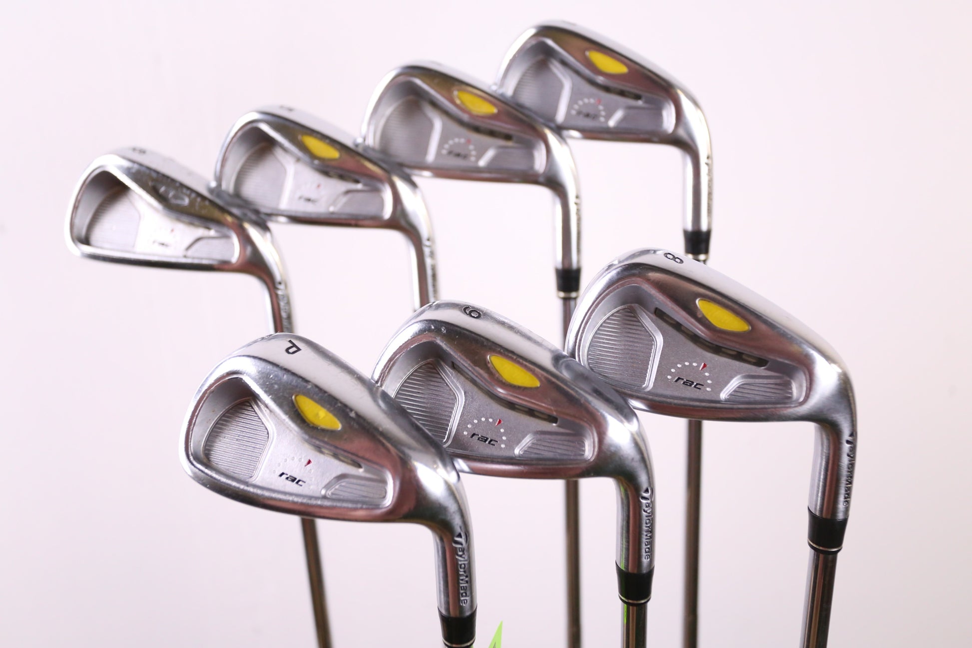 Used TaylorMade rac LT Iron Set - Right-Handed - 3-6, 8-PW - Stiff Flex-Next Round