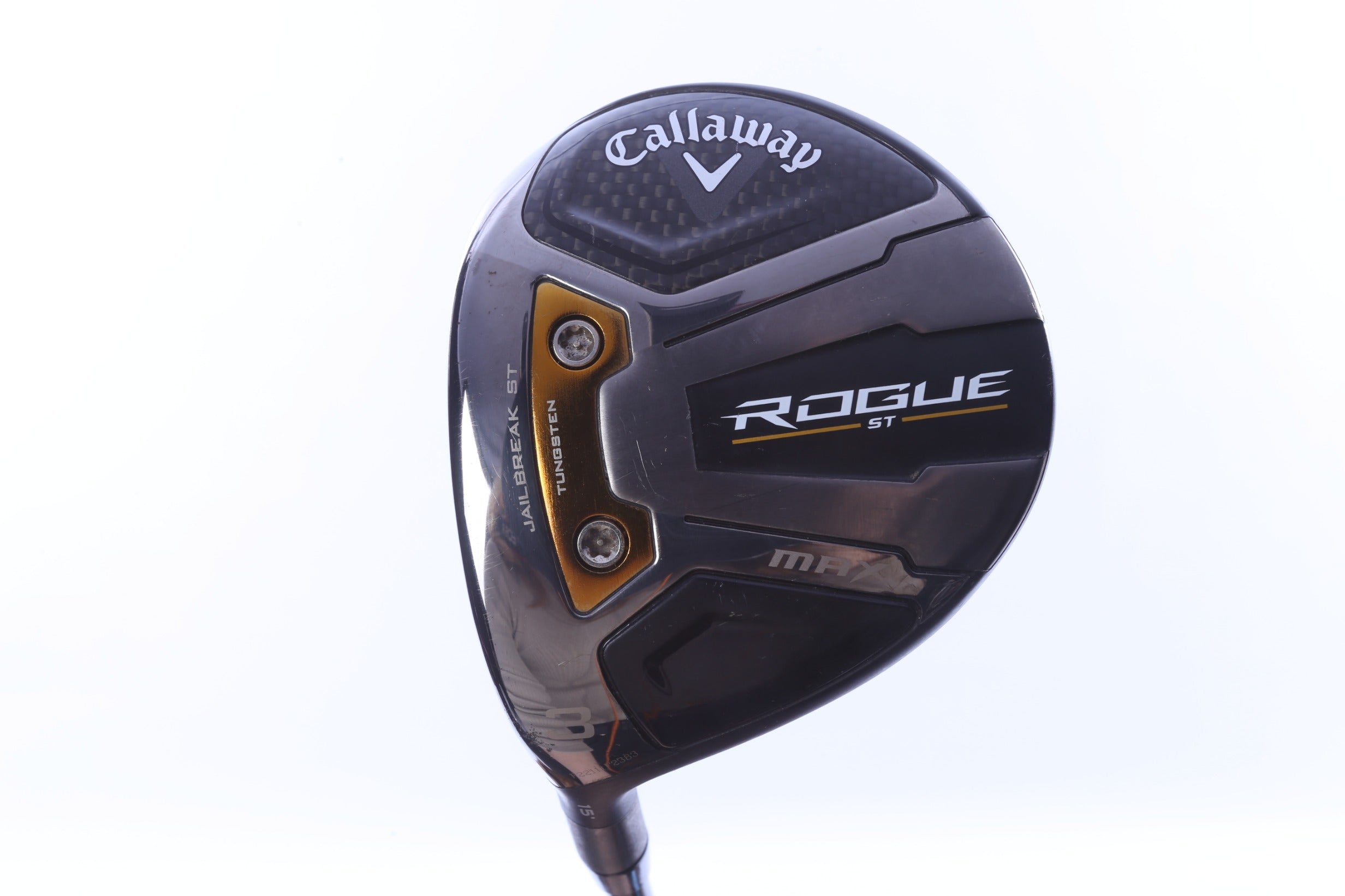 Used Callaway Rogue ST MAX 3-Wood - Left-Handed - 15 Degrees - Regular Flex-Next Round
