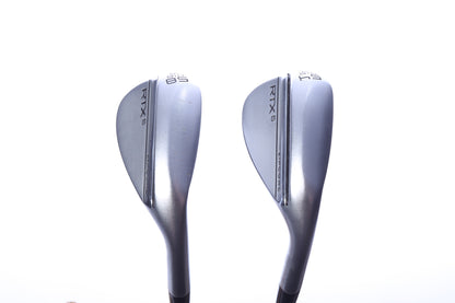 Used Cleveland RTX 6 ZipCore Tour Satin Wedge Set - Right-Handed - 54*, 58* - Regular Flex