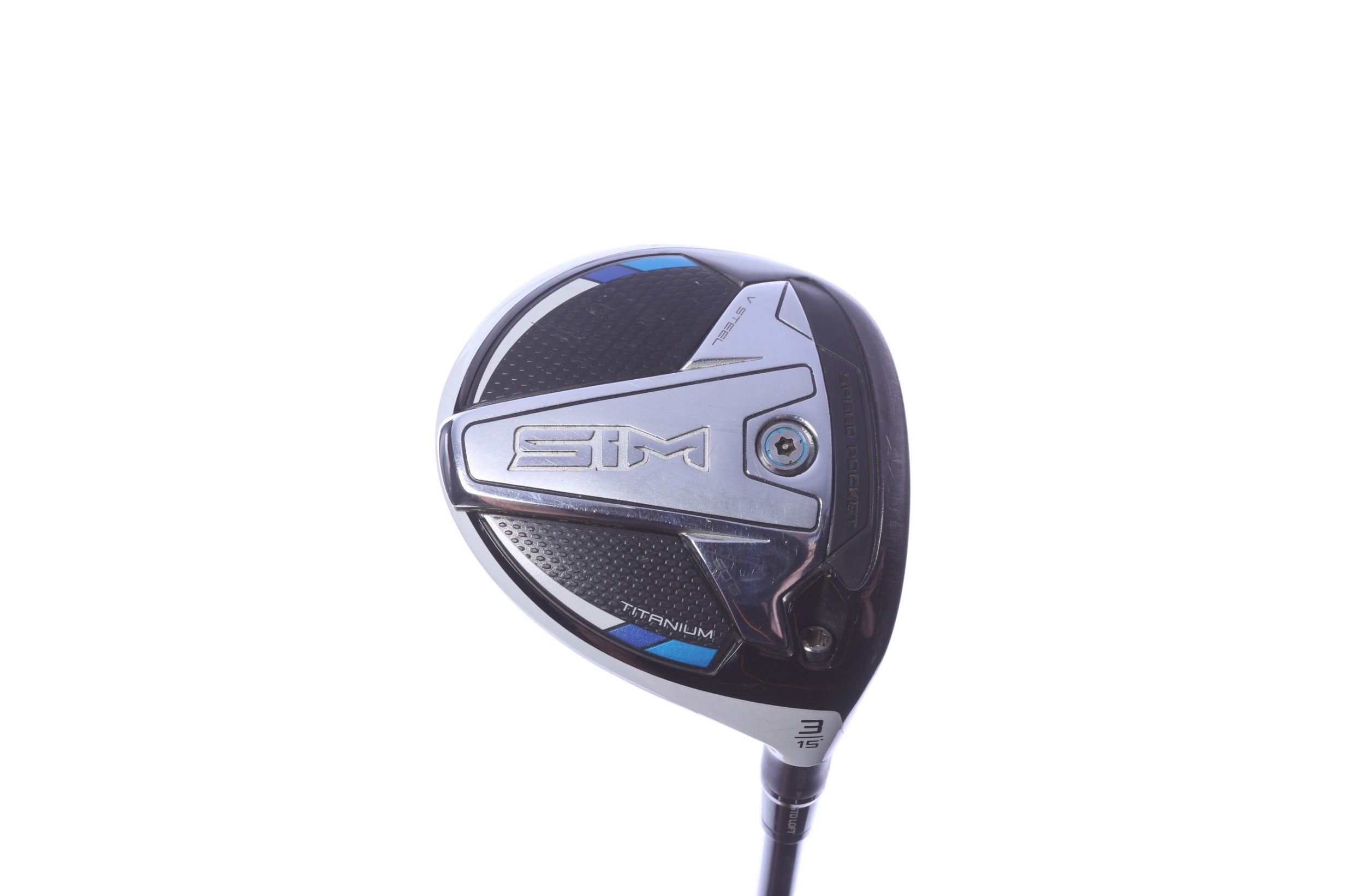 Used TaylorMade SIM Ti 3-Wood - Right-Handed - 15 Degrees - Extra Stiff Flex-Next Round