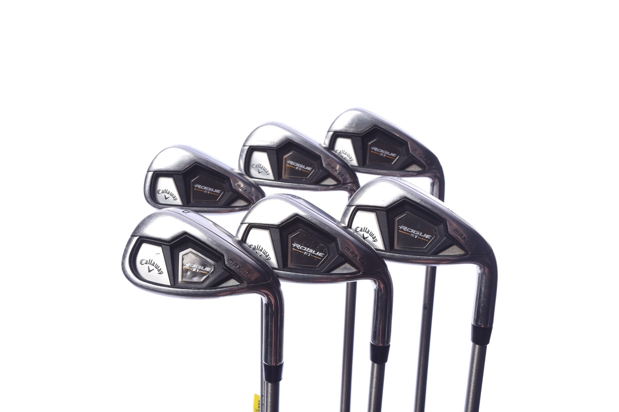 Used Callaway Rogue ST MAX OS Iron Set - Right-Handed - 5-PW - Regular Flex