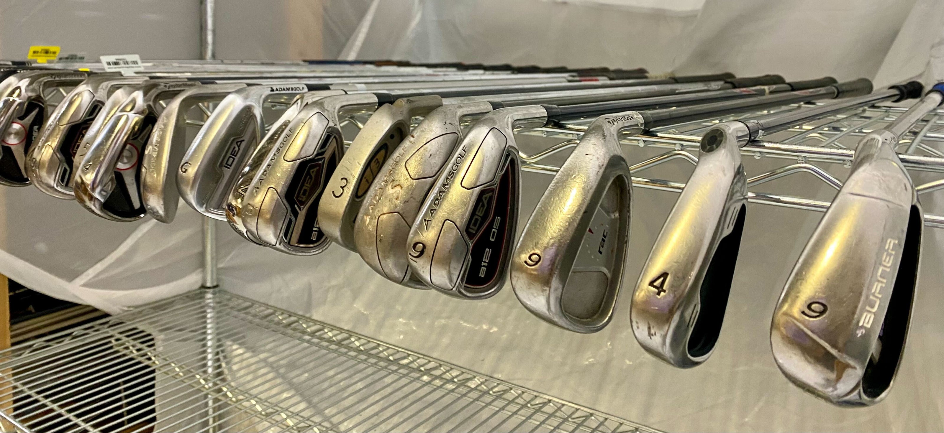 Wholesale Lot of 50 Golf Clubs - Assorted Single Irons-Next Round