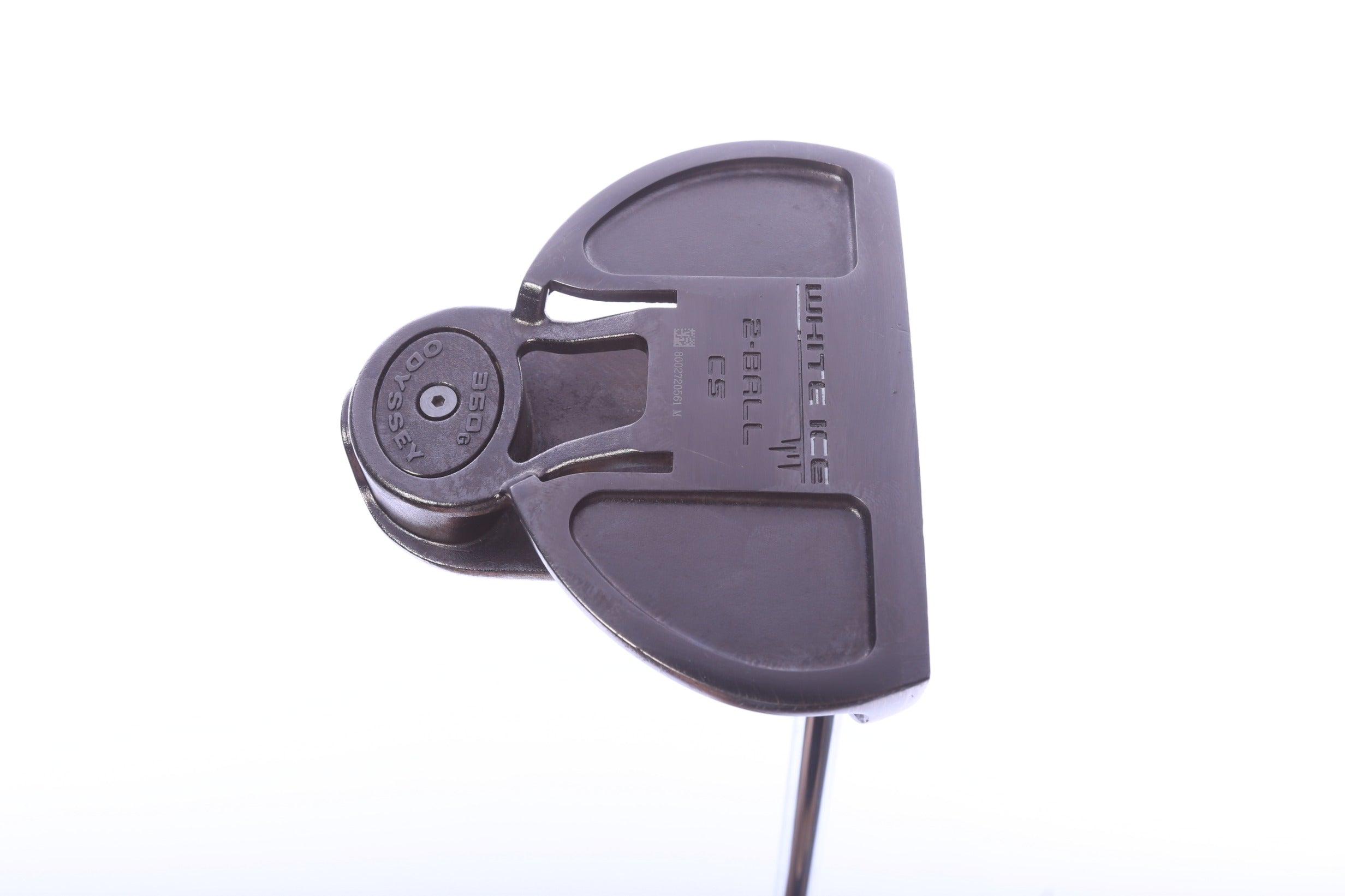 Used Odyssey White Ice 2-Ball Center Shaft Putter - Right-Handed - 33 in - Mallet