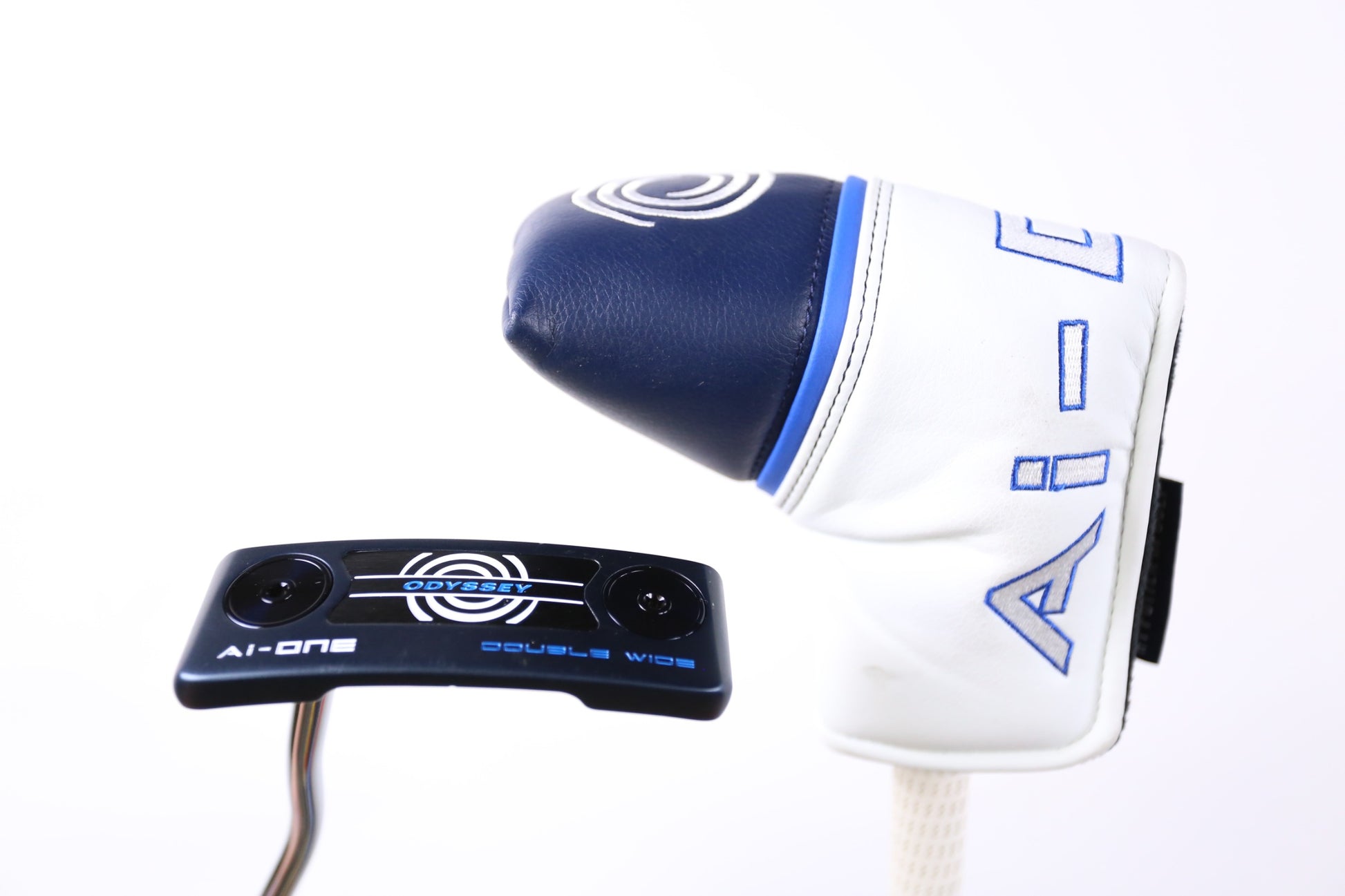 Used Odyssey Ai-ONE Double Wide DB Putter - Left-Handed - 35.25 in - Blade-Next Round