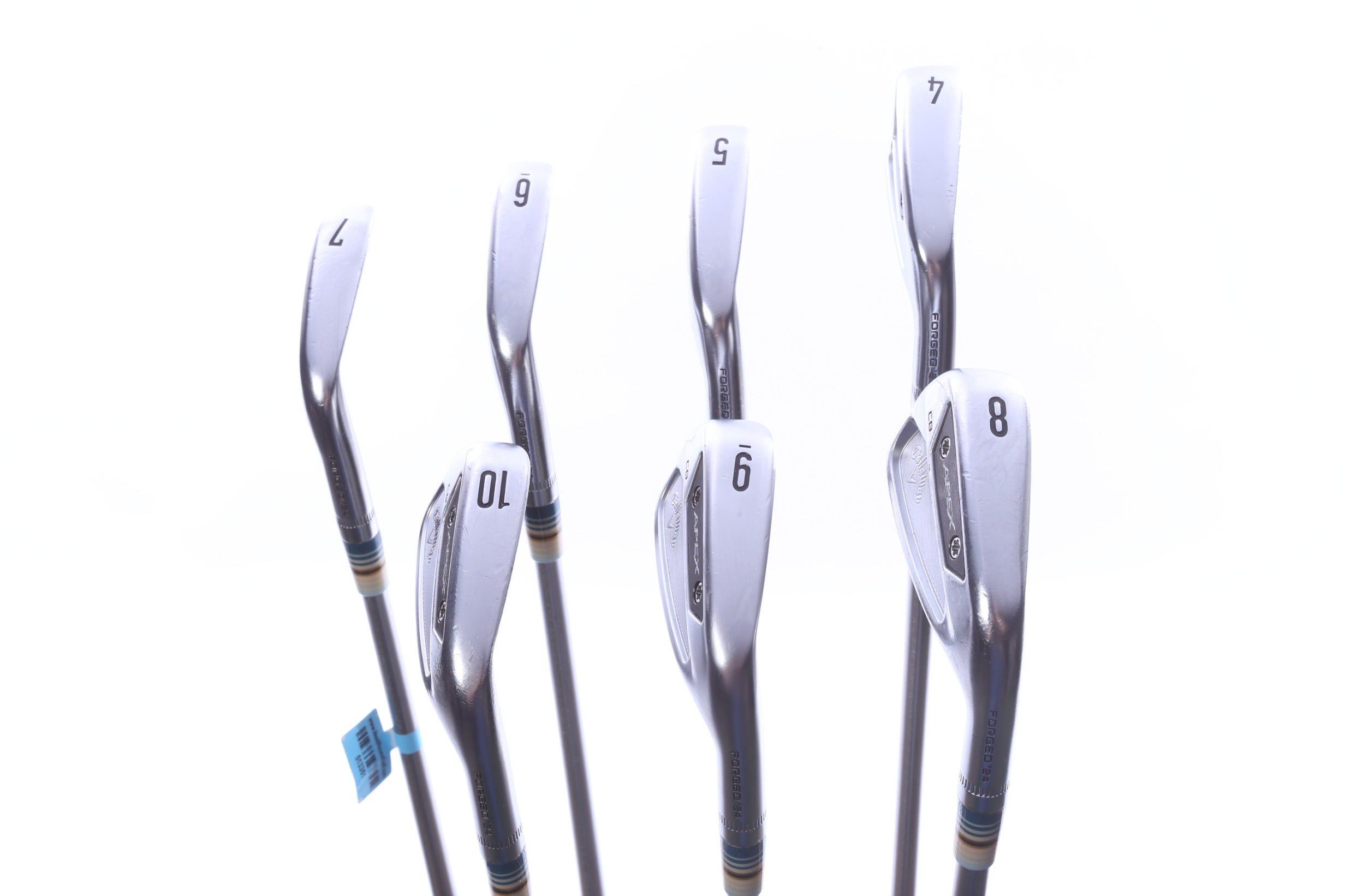 Used Callaway Apex CB 24 Iron Set - Right-Handed - 4-10 - Extra Stiff Flex-Next Round