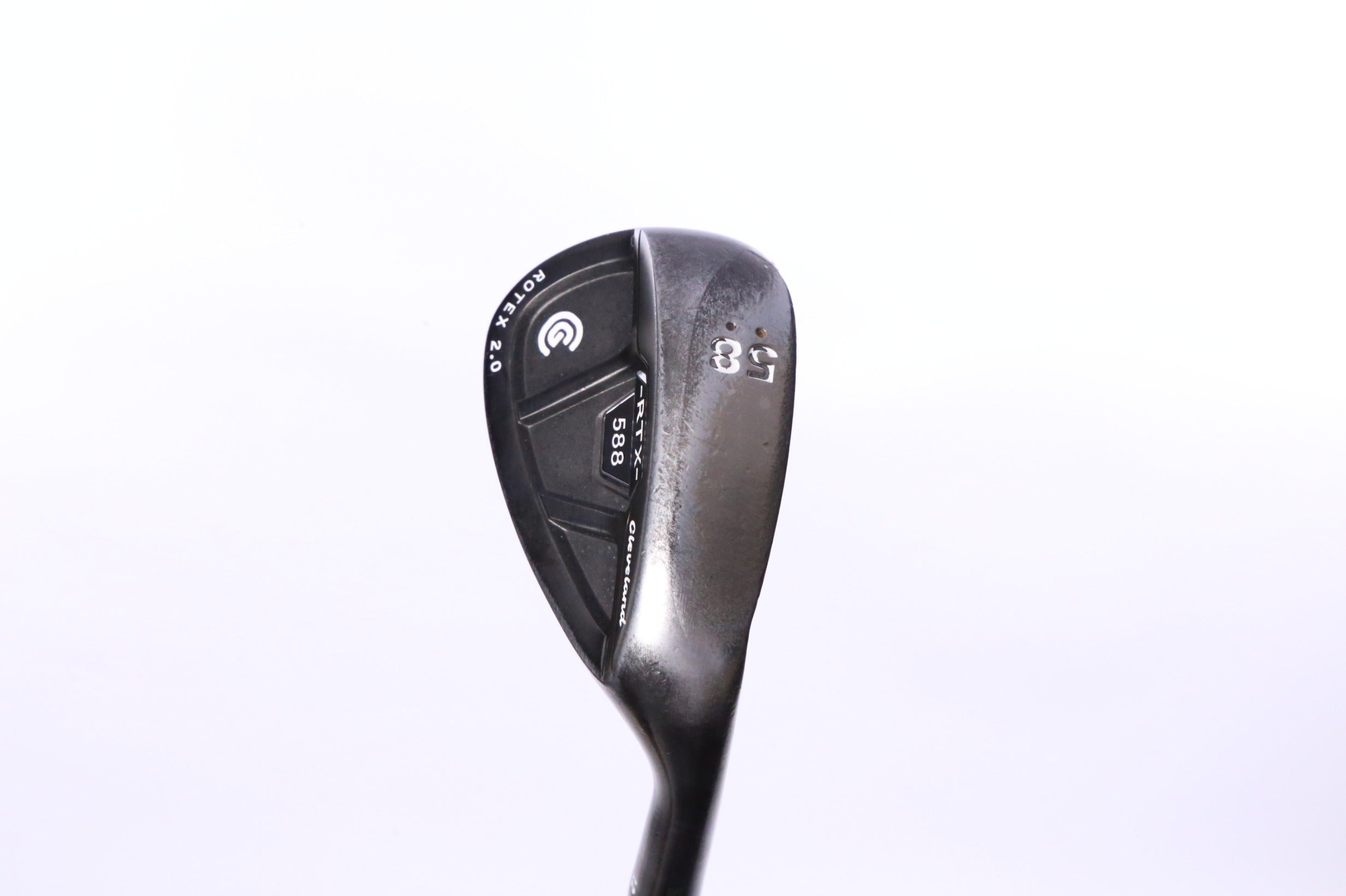 Used Cleveland 588 RTX 2.0 Black Satin Lob Wedge - Right-Handed - 58 Degrees - Wedge Flex-Next Round