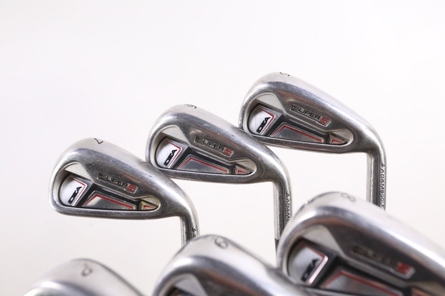 Used Adams Idea Super S Iron Set - Right-Handed - 5-PW - Regular Flex-Next Round