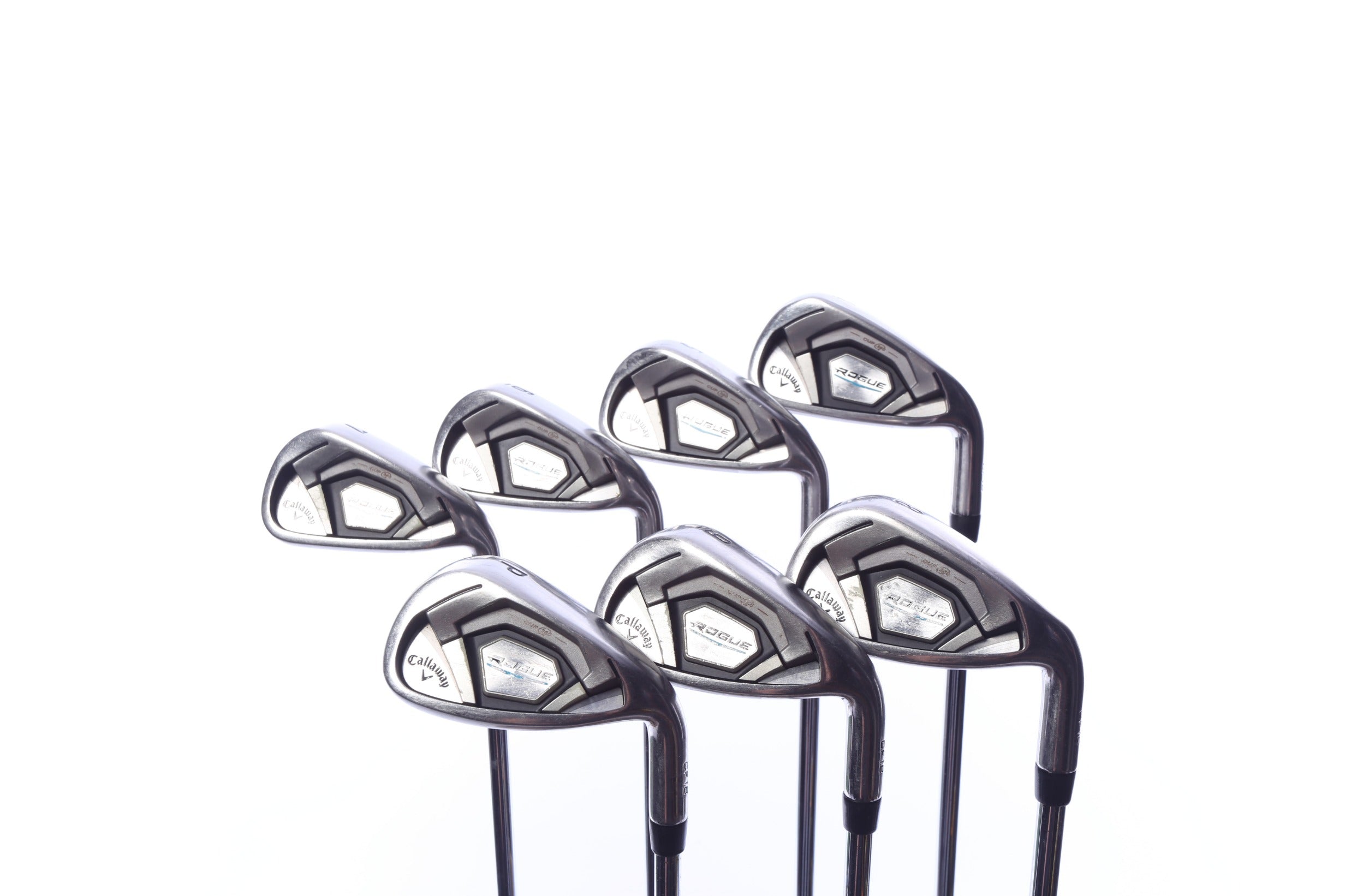 Used Callaway Rogue Iron Set - Right-Handed - 4-PW - Stiff Flex