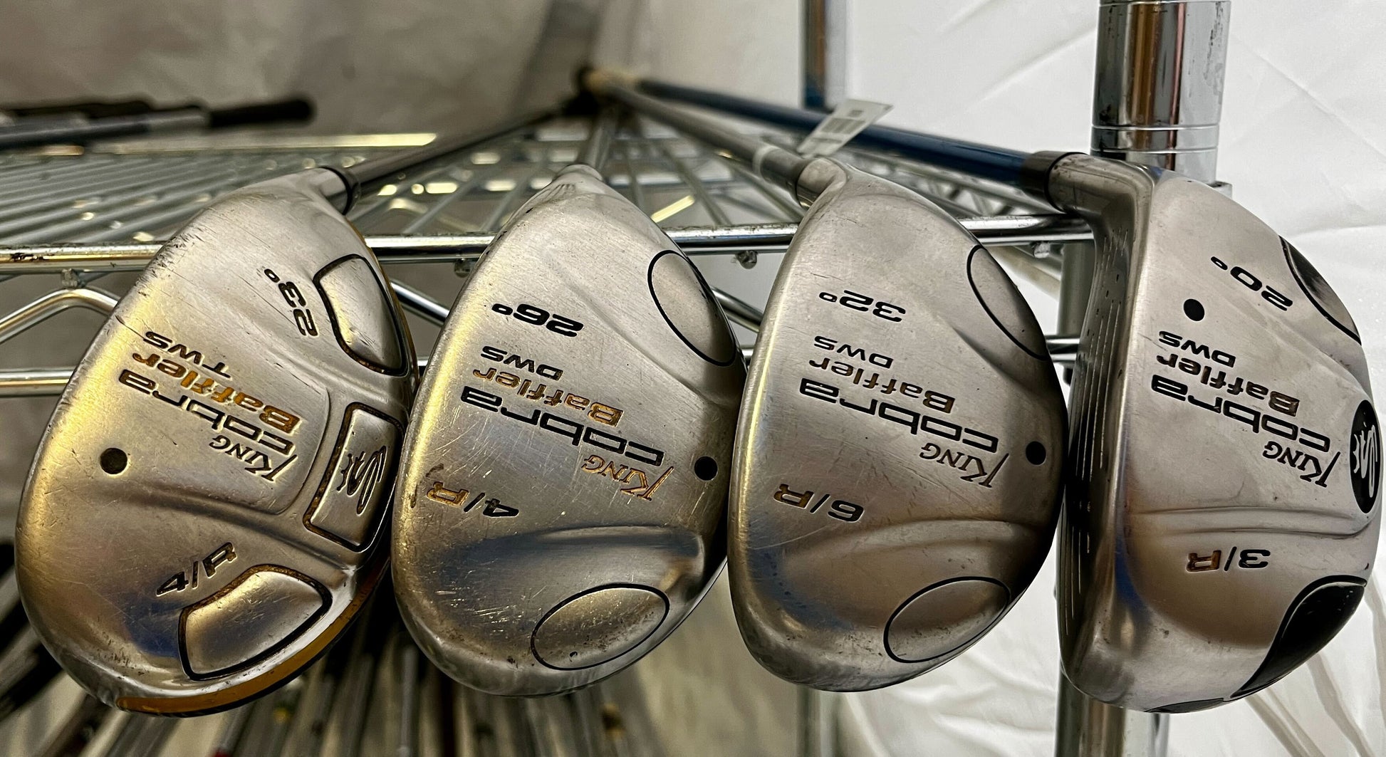 Wholesale Lot of 20 Golf Clubs - King Cobra Baffler Hybrid-Next Round