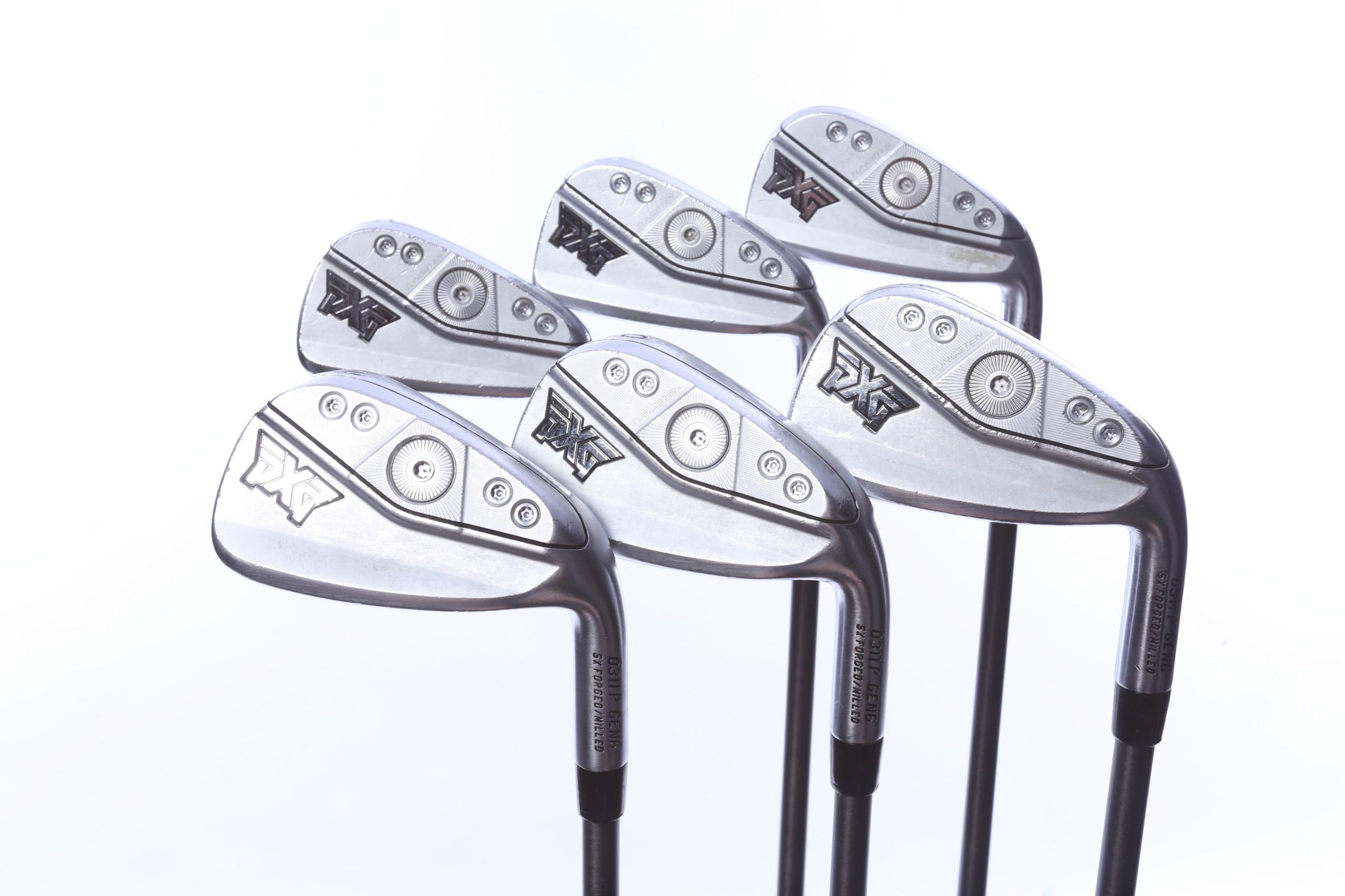 Used PXG 0311 P GEN6 Iron Set - Right-Handed - 5-PW - Stiff Flex-Next Round