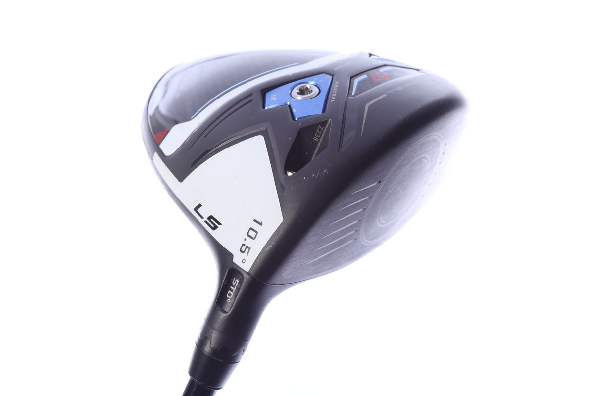 Used Cobra AeroJet LS Driver - 10.5 Degrees - Stiff Flex Mitsubishi Kai'li White - Right-Handed-Next Round