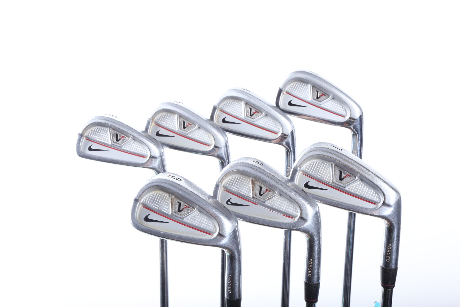 Used Nike Victory Red Forged Split Cavity Iron Set - Right-Handed - 3-9 - Stiff Flex-Next Round
