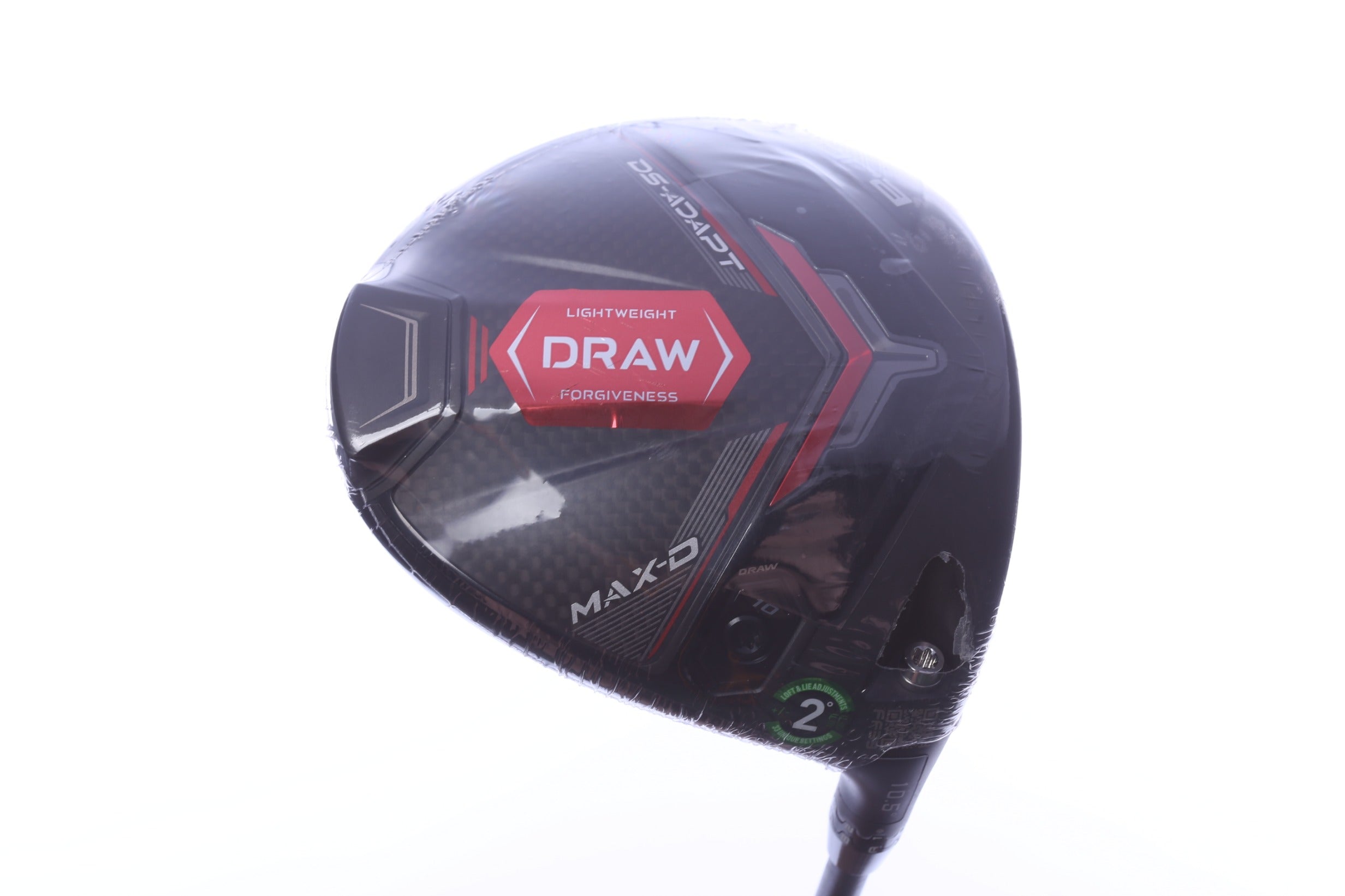 Cobra DS-ADAPT MAX-D Driver - 10.5 Degrees - Stiff Flex LA Golf A Series - Right-Handed
