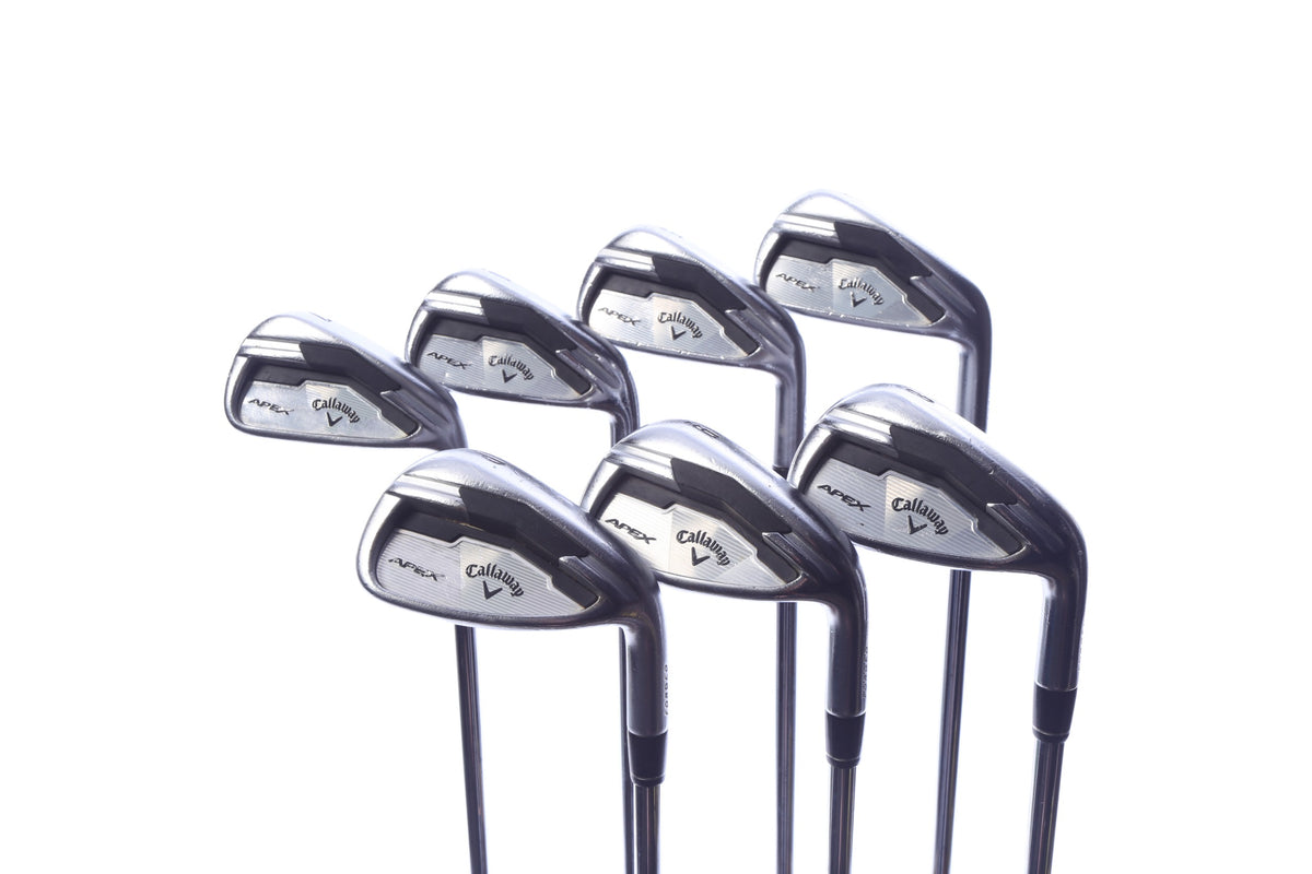 Used Callaway Apex Forged Iron Set - Right-Handed - 4-PW - Stiff Flex