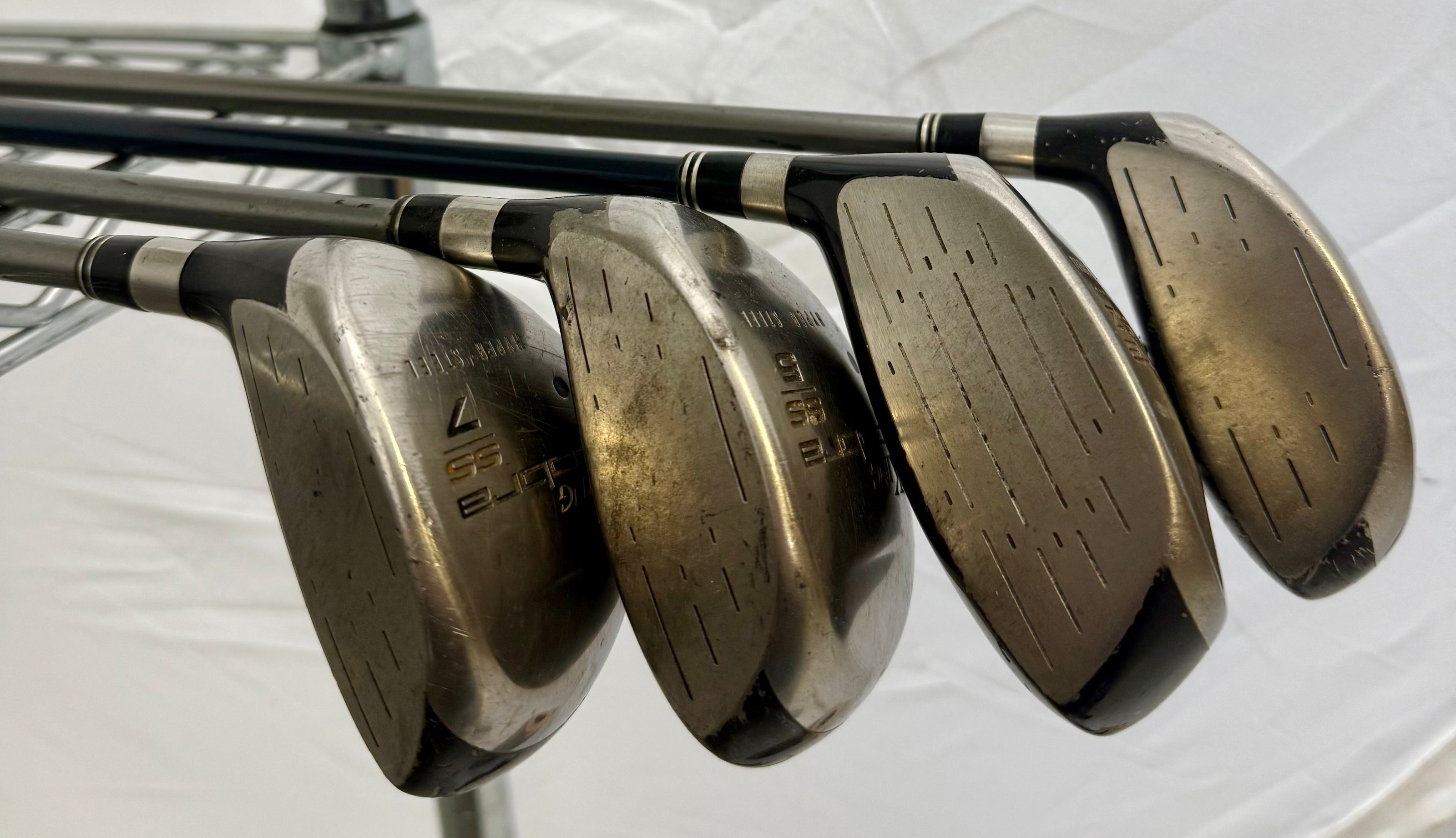Wholesale Lot of 30 Golf Clubs - Cobra Woods & TaylorMade Drivers-Next Round