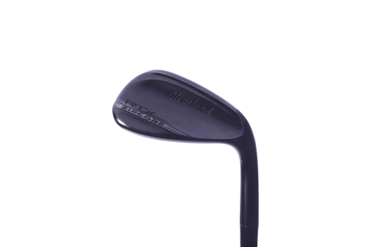 Used Cleveland RTX Full Face ZipCore Black Satin Gap Wedge - Right-Handed - 52 Degrees - Regular Flex