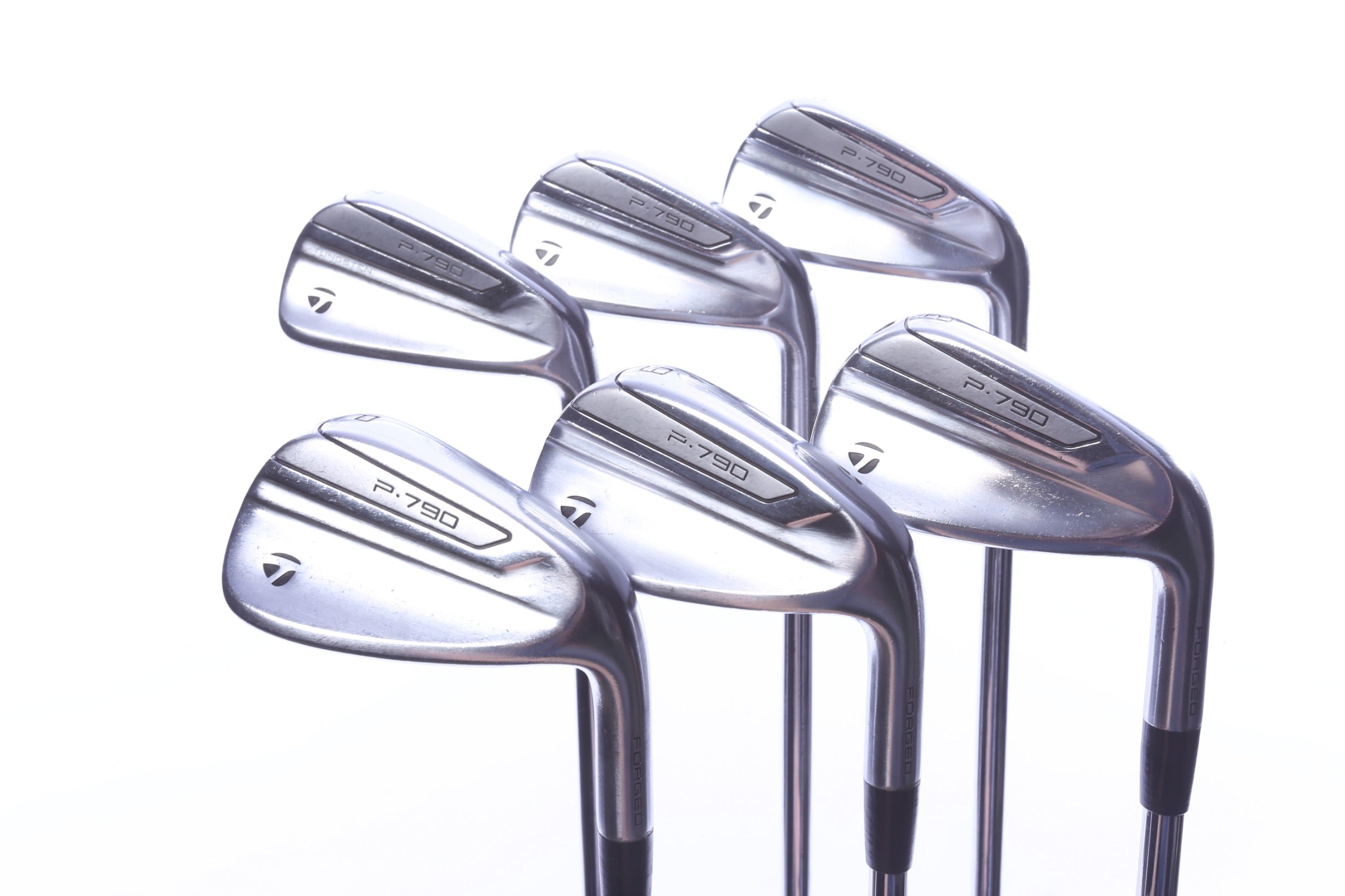 Used TaylorMade 2019 P790 Iron Set - Right-Handed - 5-PW - Stiff Flex