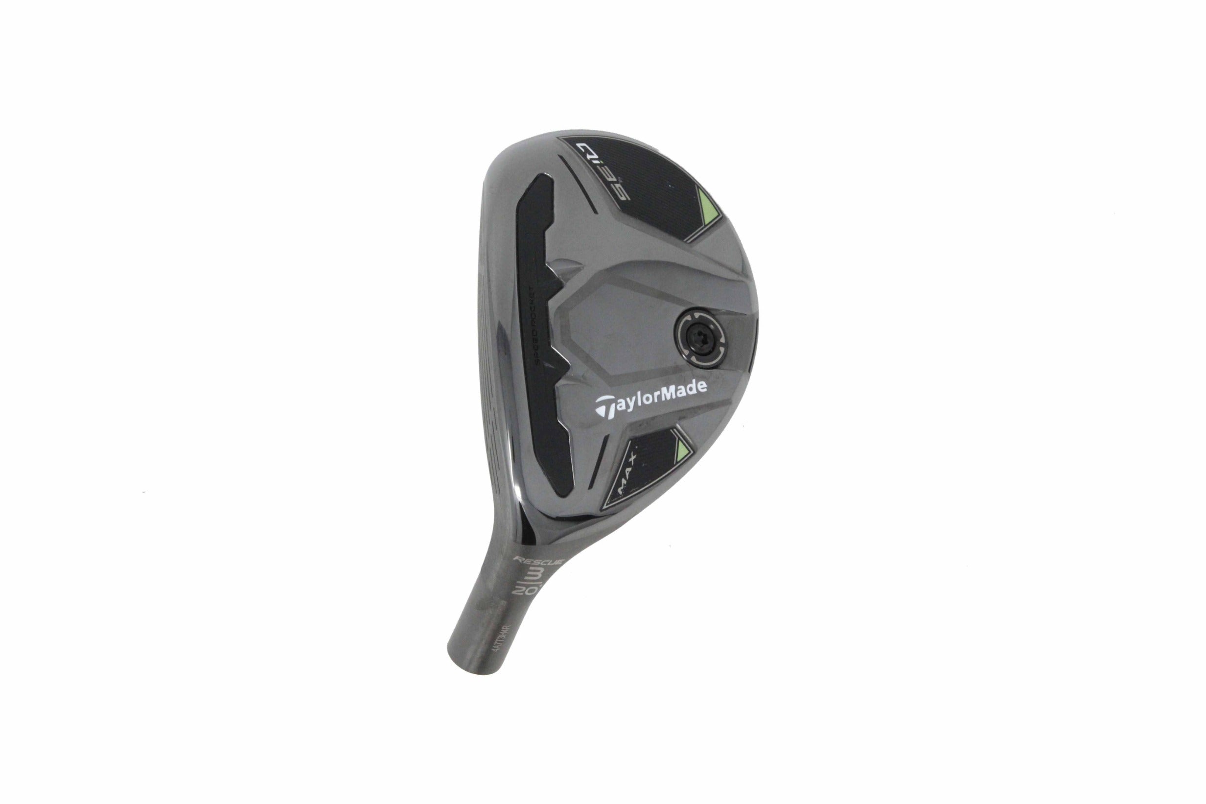 Used TaylorMade Qi35 MAX Rescue 3H - HEAD ONLY - Left-Handed - 20 Degrees