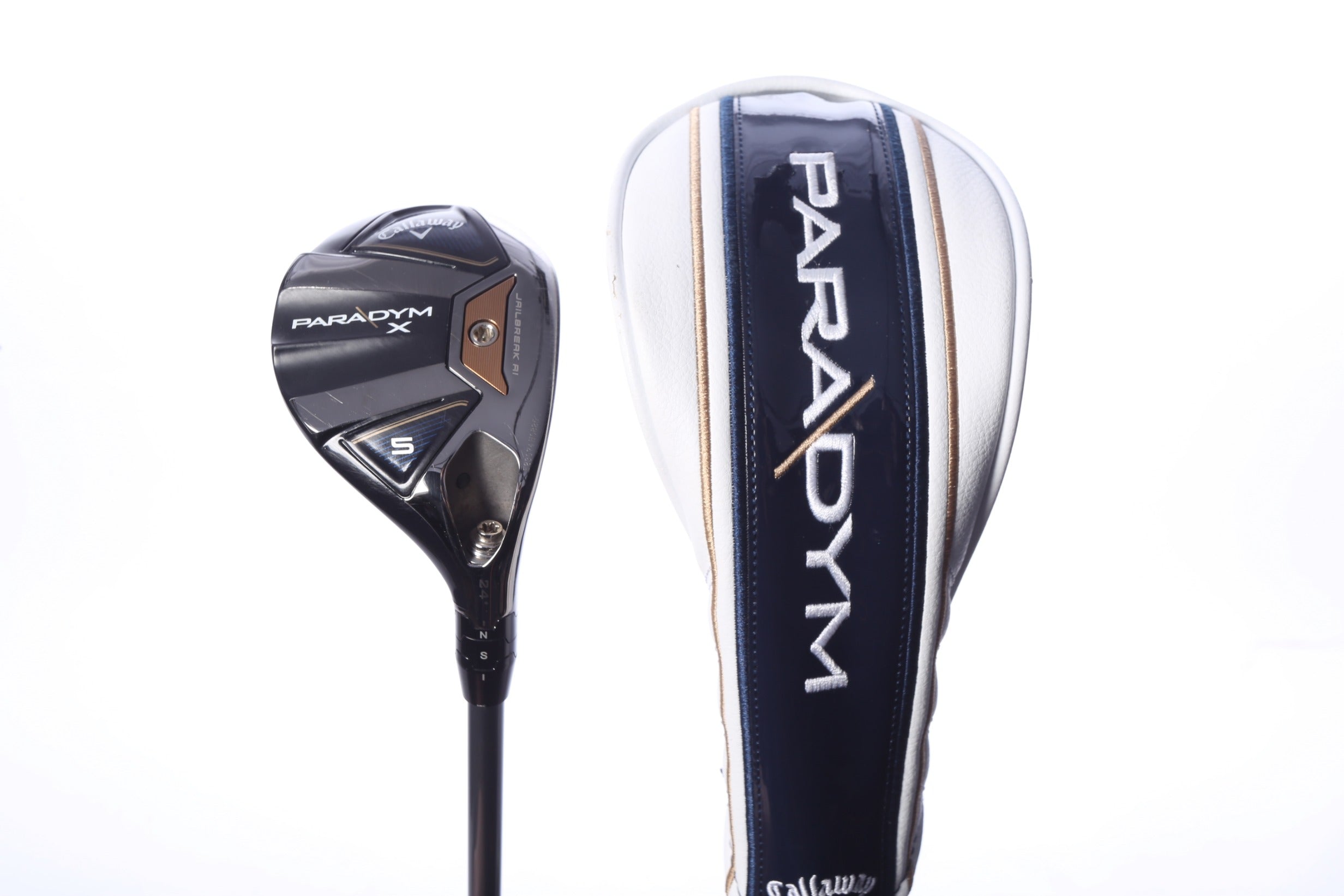 Used Callaway Paradym X 5H Hybrid - Right-Handed - 24 Degrees - Regular Flex-Next Round