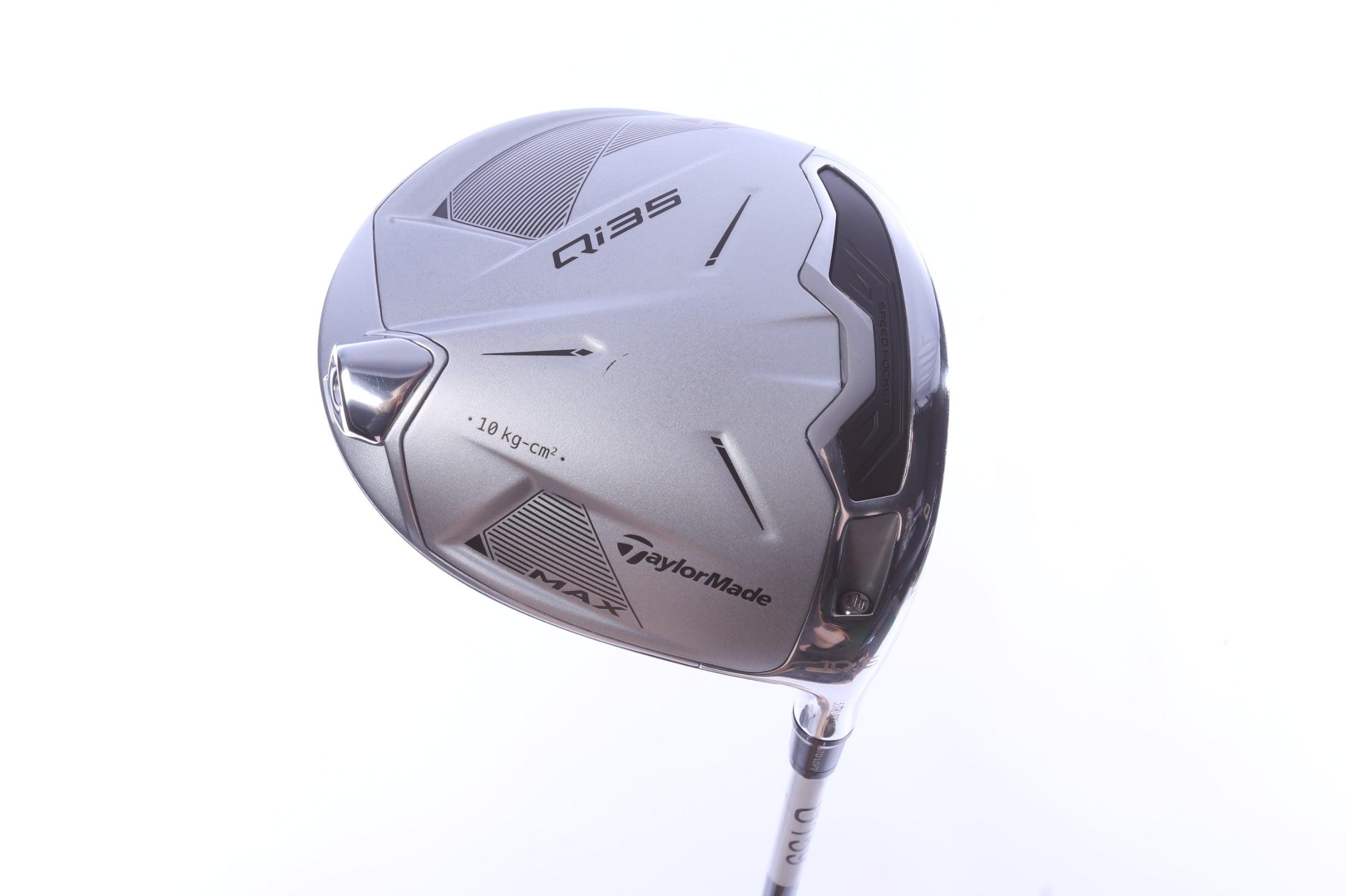 Used TaylorMade Qi35 Max Designer Platinum Driver - 10.5 Degrees - Stiff Flex Mitsubishi Diamana T+ - Right-Handed-Next Round