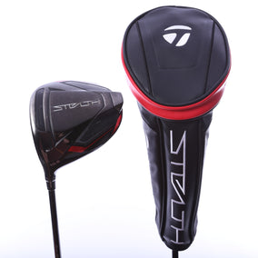 Used TaylorMade STEALTH Driver - 10.5 Degrees - Stiff Flex Mitsubishi Kai'li - Left-Handed-Next Round