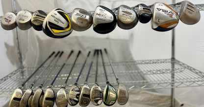 Wholesale Lot of 20 Assorted Golf Drivers & Hybrids-Next Round