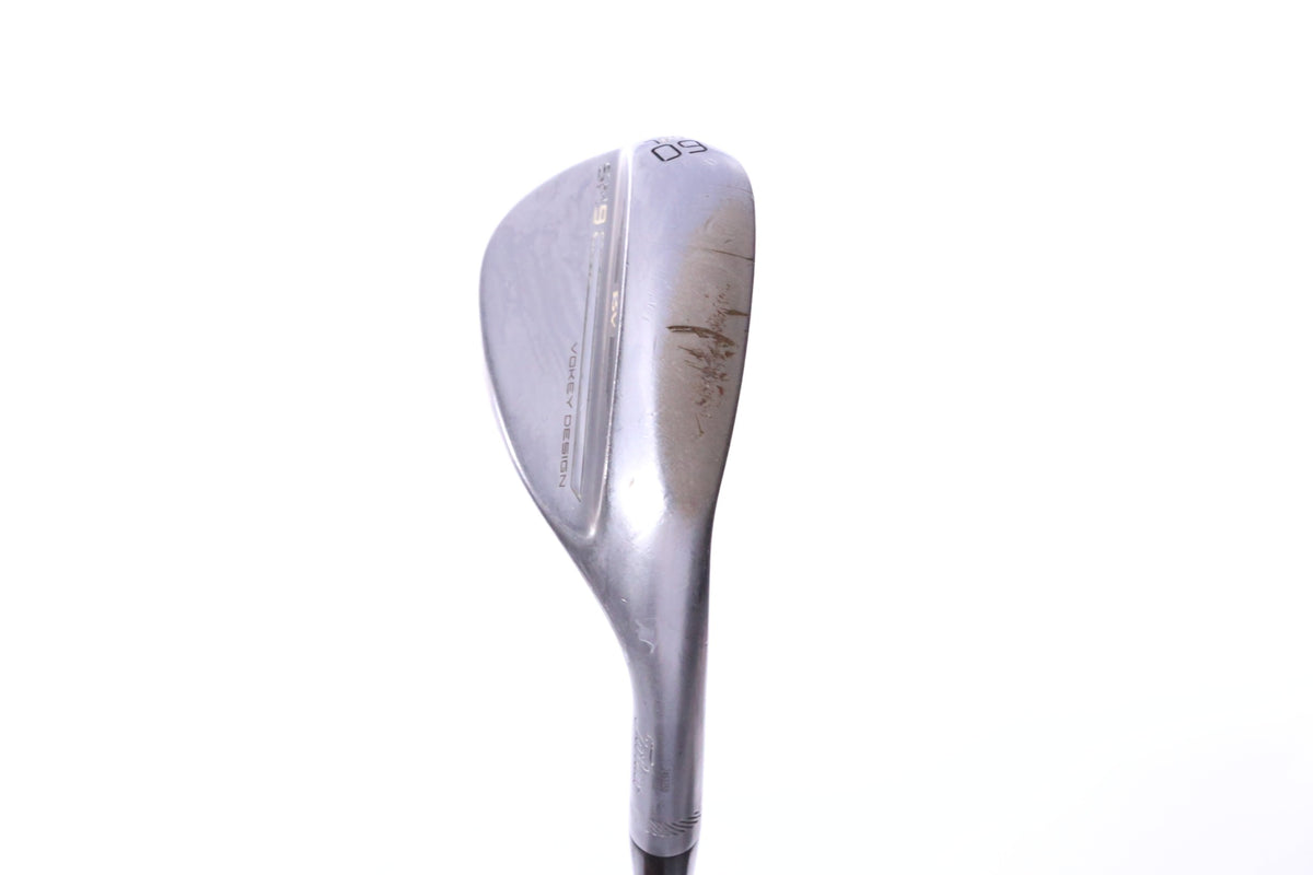 Used Titleist Vokey SM9 Tour Chrome Lob Wedge - Right-Handed - 60 Degrees - Wedge Flex