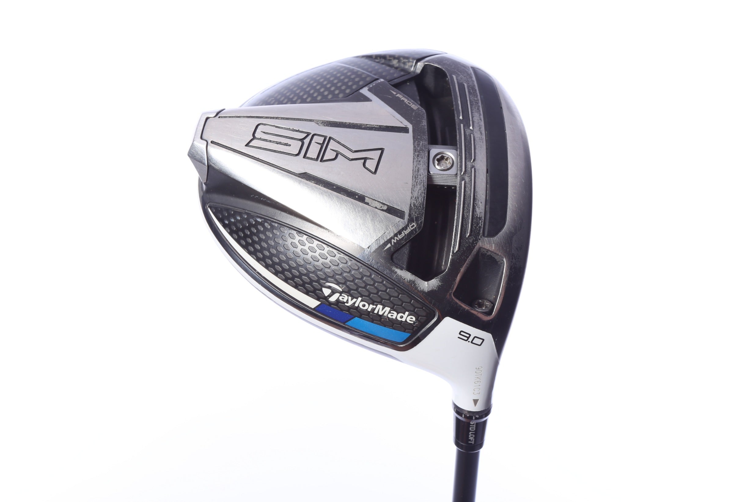Used TaylorMade SIM Driver - 9 Degrees - Extra Stiff Flex Mitsubishi Rogue 110 MSI - Right-Handed