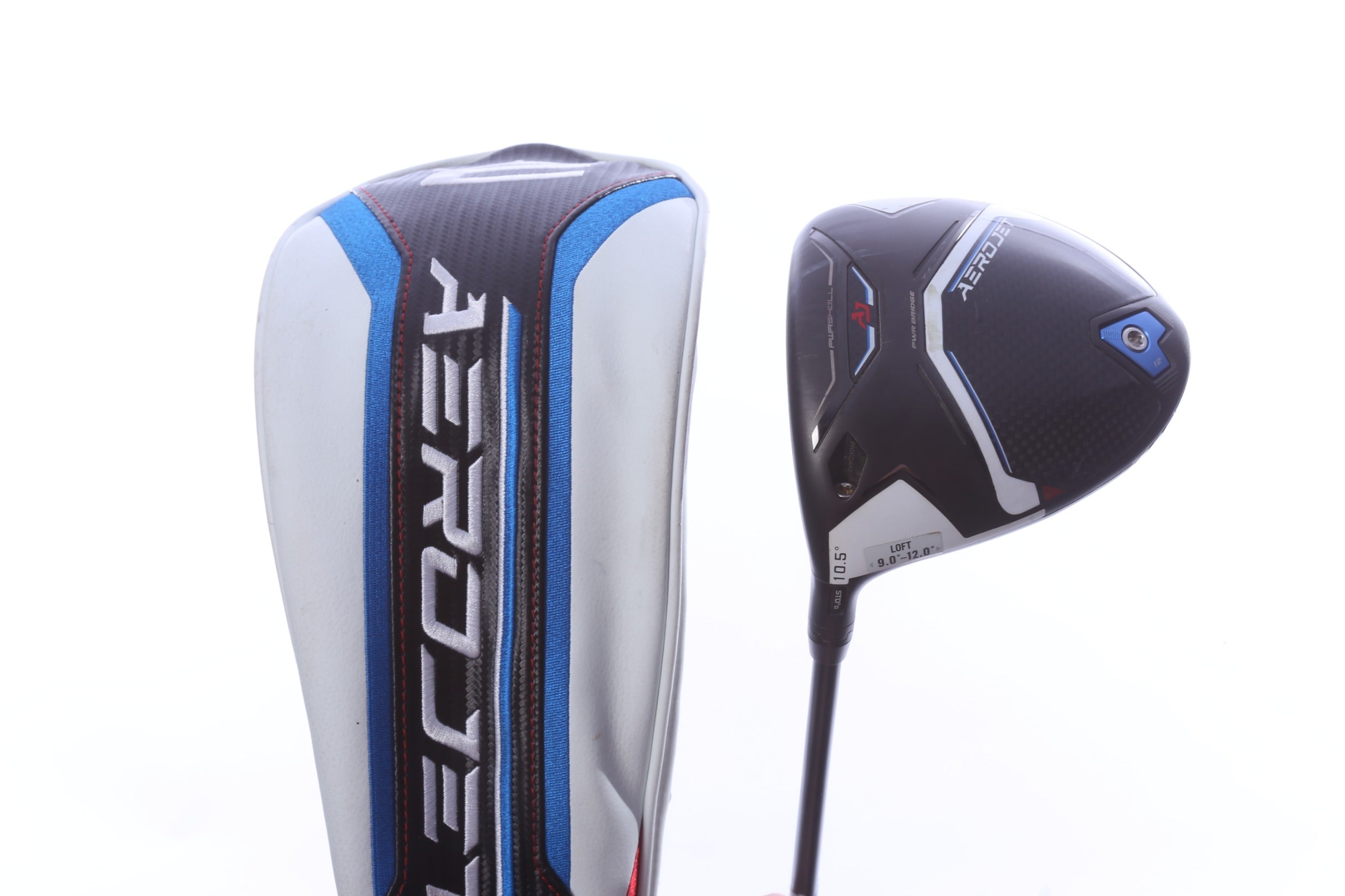 Used Cobra AeroJet Driver - 10.5 Degrees - Seniors Flex UST Mamiya Helium - Left-Handed-Next Round