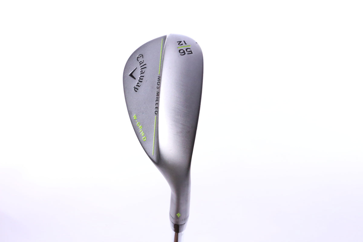 Used Callaway MD3 Milled Chrome Sand Wedge - Right-Handed - 56 Degrees - Wedge Flex
