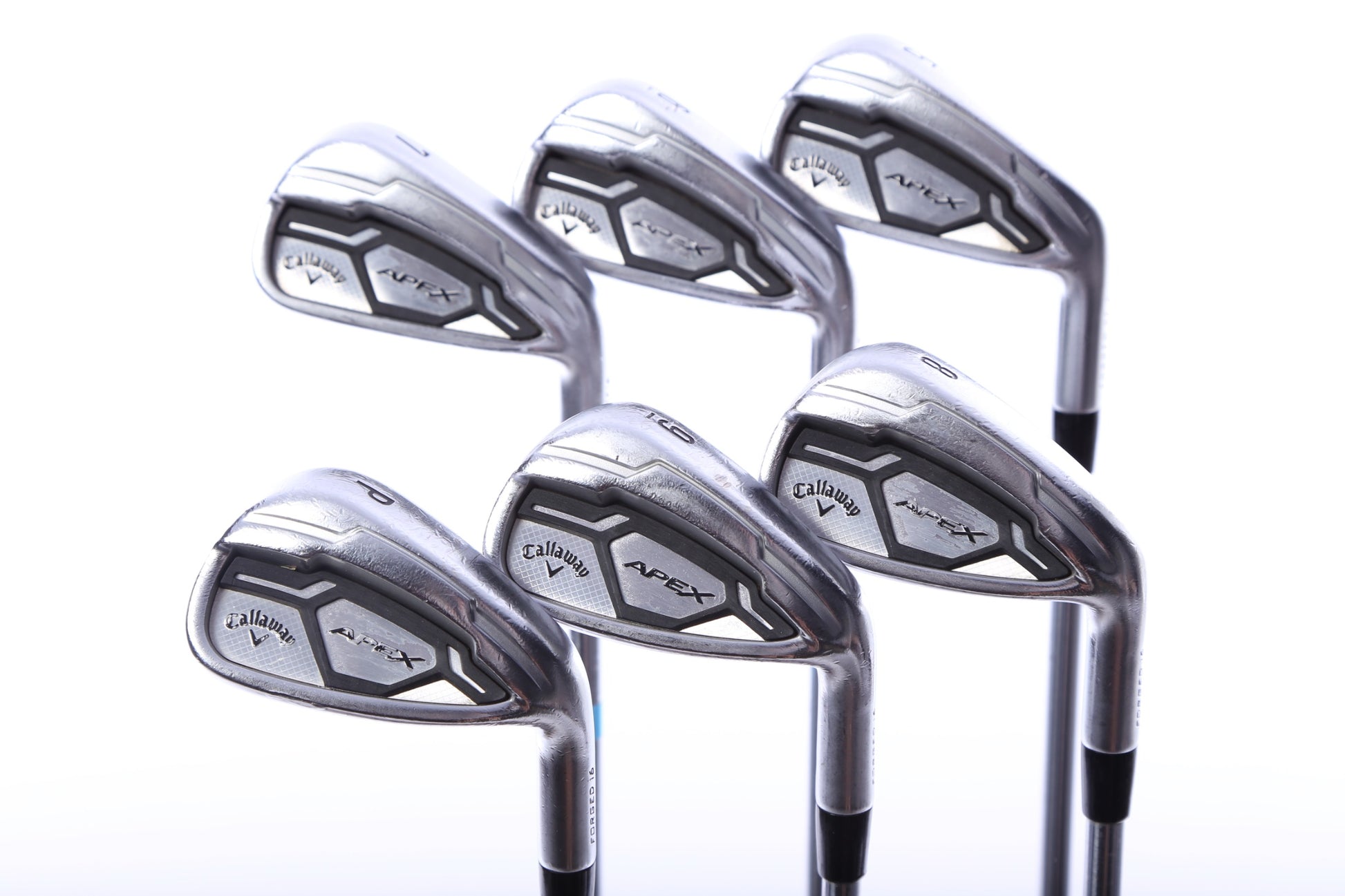 Used Callaway Apex CF16 Iron Set - Right-Handed - 5-PW - Regular Flex-Next Round