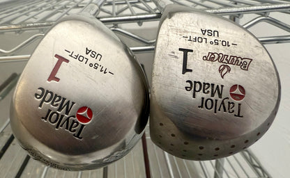Wholesale Lot 30 Golf Clubs - Vintage TaylorMade Drivers & Woods-Next Round