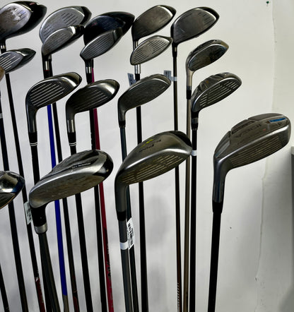 Wholesale Lot of 24 Drivers, Fairway Woods, and Hybrids. Assorted Brands.-Next Round