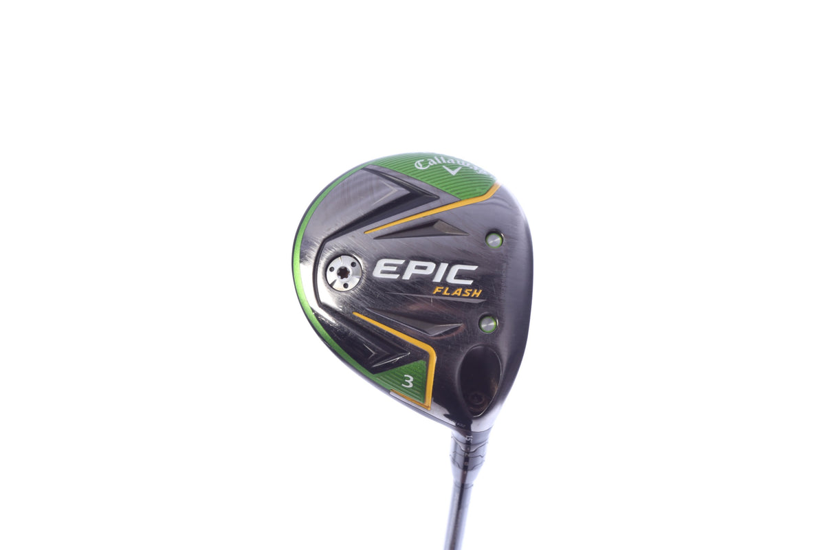 Used Callaway Epic Flash 3-Wood - Right-Handed - 15 Degrees - Stiff Flex-Next Round