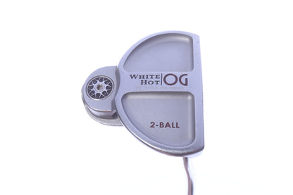 Used Odyssey White Hot OG 2 Ball Stroke Lab Putter - Right-Handed - 34 in - Mallet