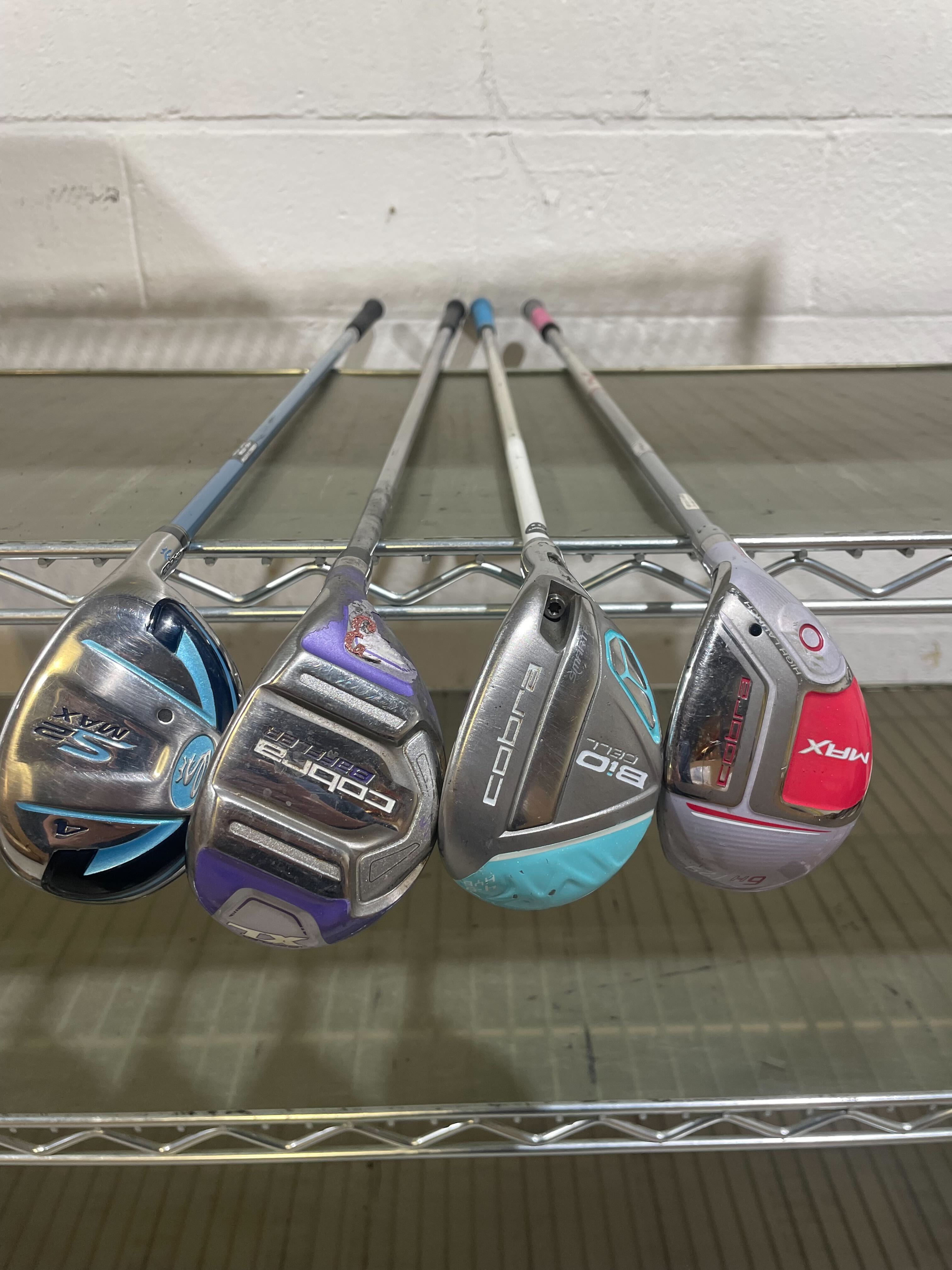 Wholesale Lot of 25 Golf Clubs - Cobra Assorted Ladies Hybrids-Next Round