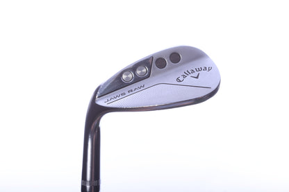 Used Callaway JAWS Raw Chrome Gap Wedge - Left-Handed - 52 Degrees - Wedge Flex