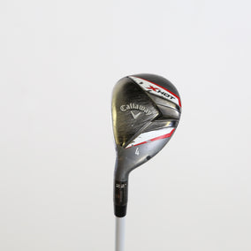 Used Callaway X Hot 4H Hybrid - Left-Handed - 22 Degrees - Regular Flex
