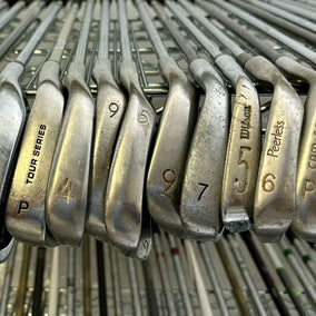 Wholesale Lot of 50 Golf Clubs - Assorted Irons and Wedges-Next Round