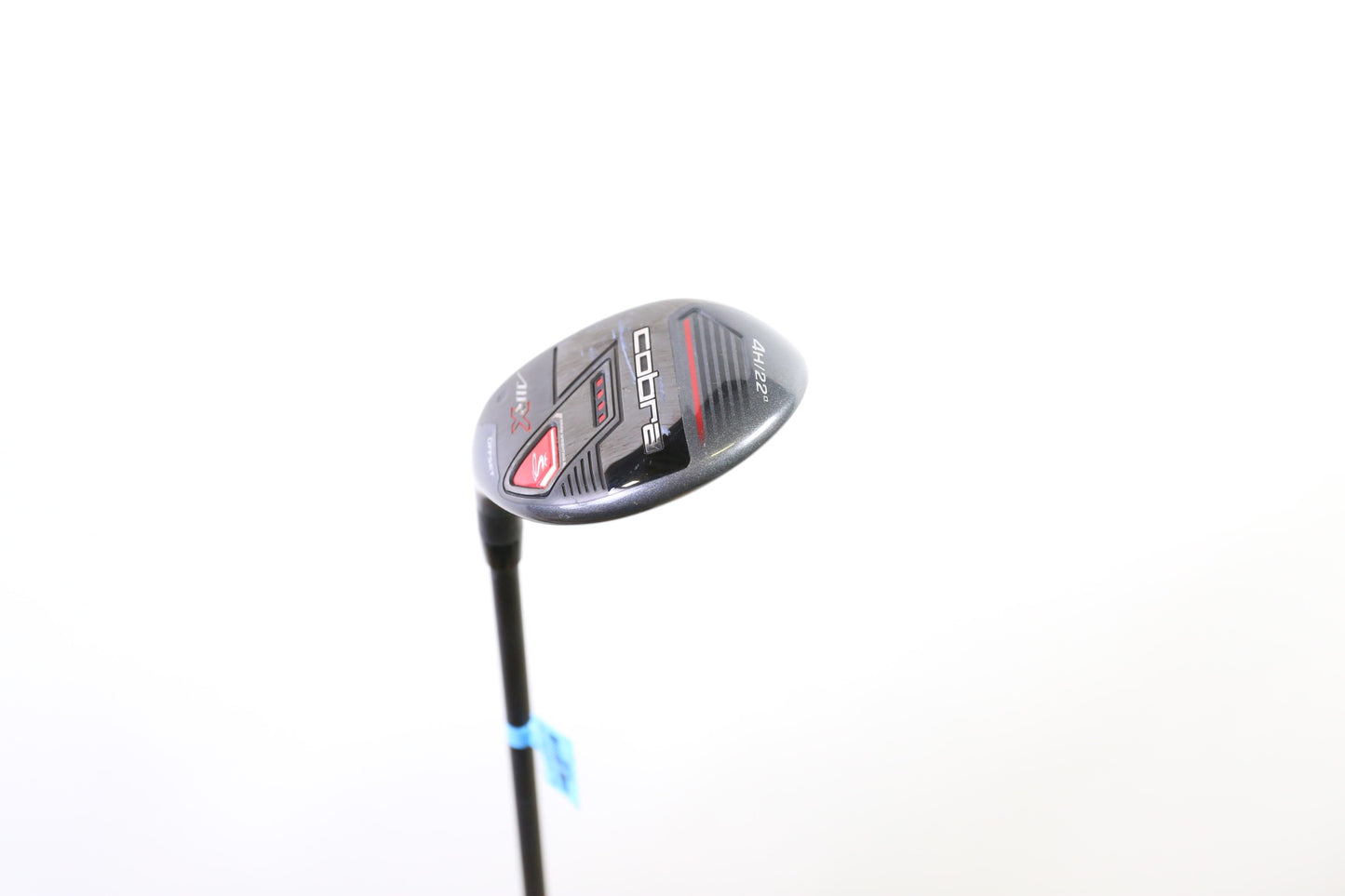 Used Cobra AIR-X Grey/Red 4H Hybrid - Left-Handed - 22 Degrees - Regular Flex-Next Round