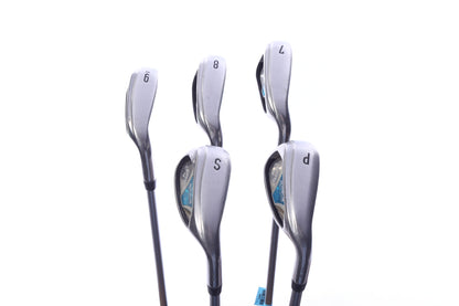 Used Callaway Rogue Iron Set - Right-Handed - 7-PW, SW - Ladies Flex-Next Round