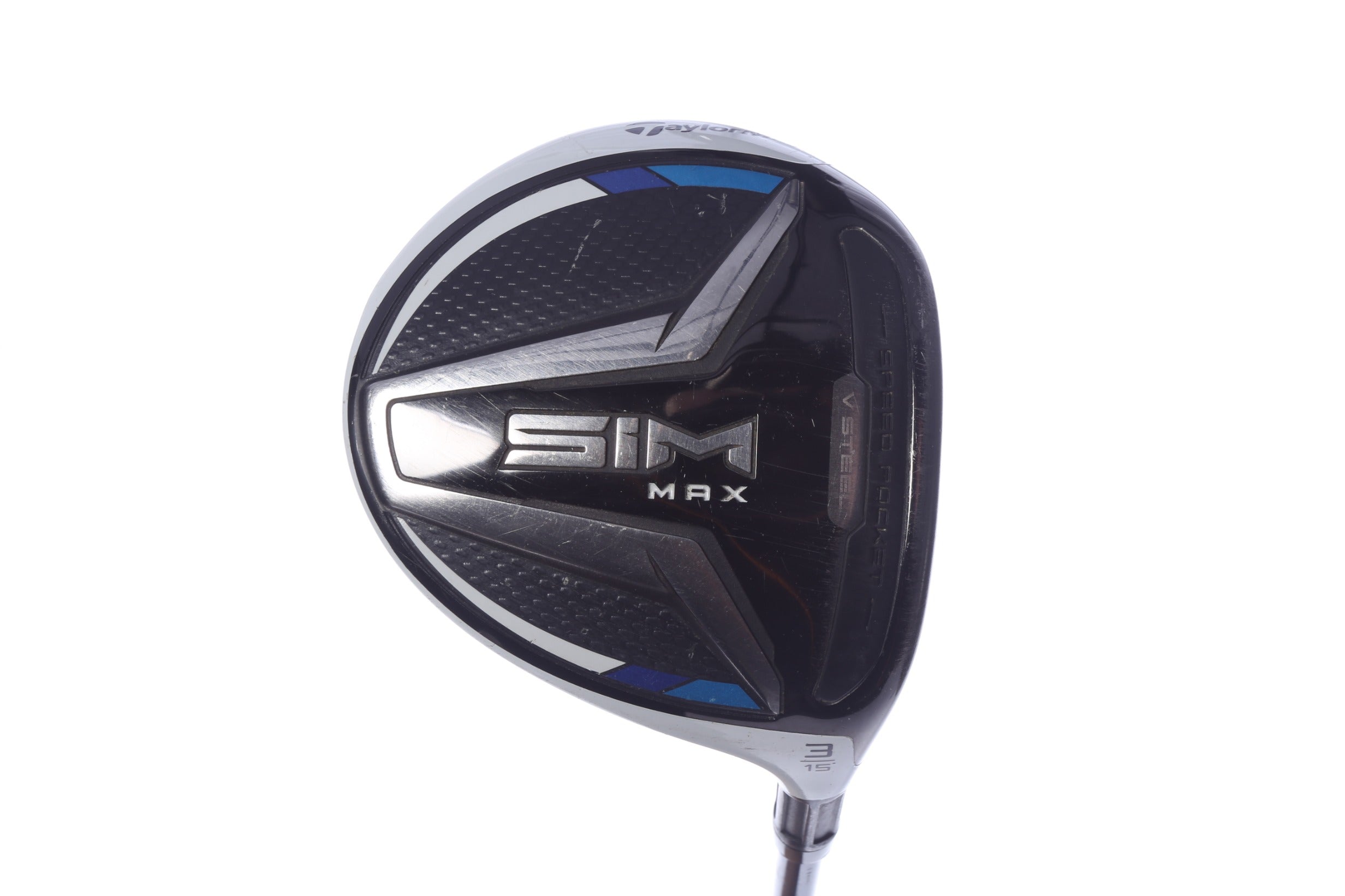 Used TaylorMade SIM MAX 3-Wood - Right-Handed - 15 Degrees - Regular Flex-Next Round