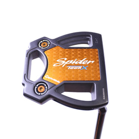 Used TaylorMade Spider Tour X Black Slant Putter - Right-Handed - 35 in - Mallet-Next Round