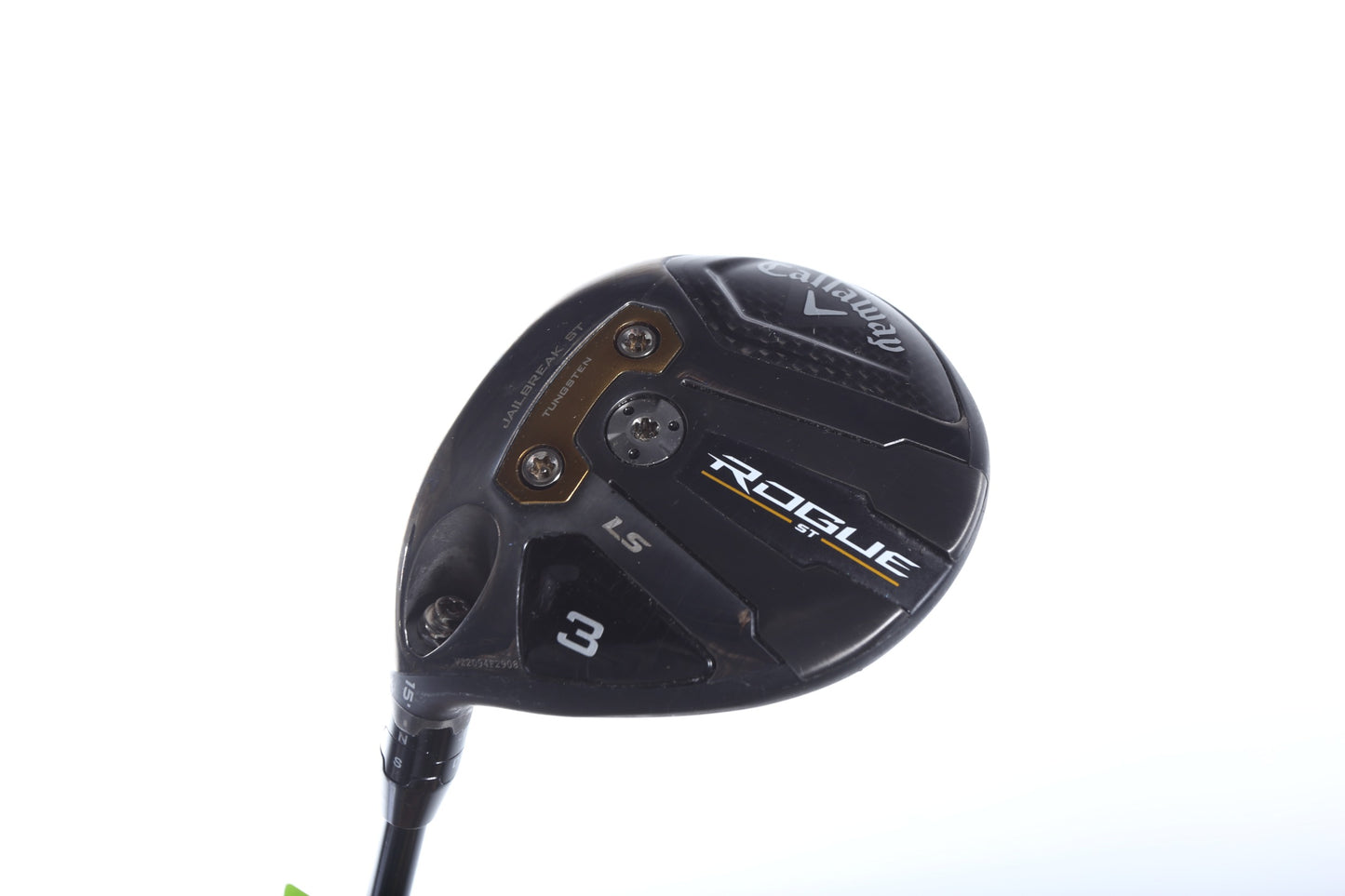 Used Callaway Rogue ST LS 3-Wood - Left-Handed - 15 Degrees - Extra Stiff Flex-Next Round