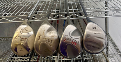 Wholesale Lot of 30 Golf Clubs - Assorted Fairway Woods and Hyrbids-Next Round