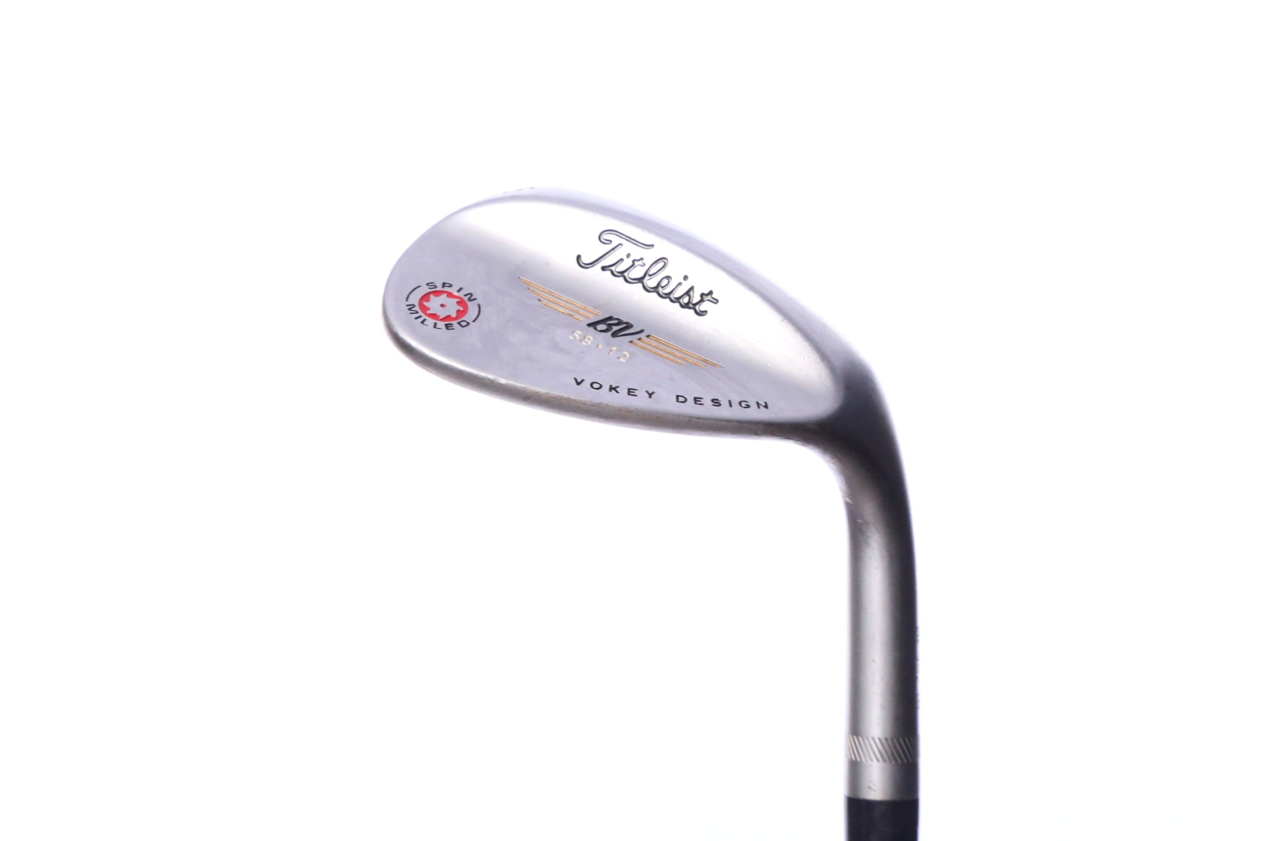 Used Titleist Vokey Spin Milled Tour Chrome '09 Lob Wedge - Right-Handed - 58 Degrees - Wedge Flex-Next Round