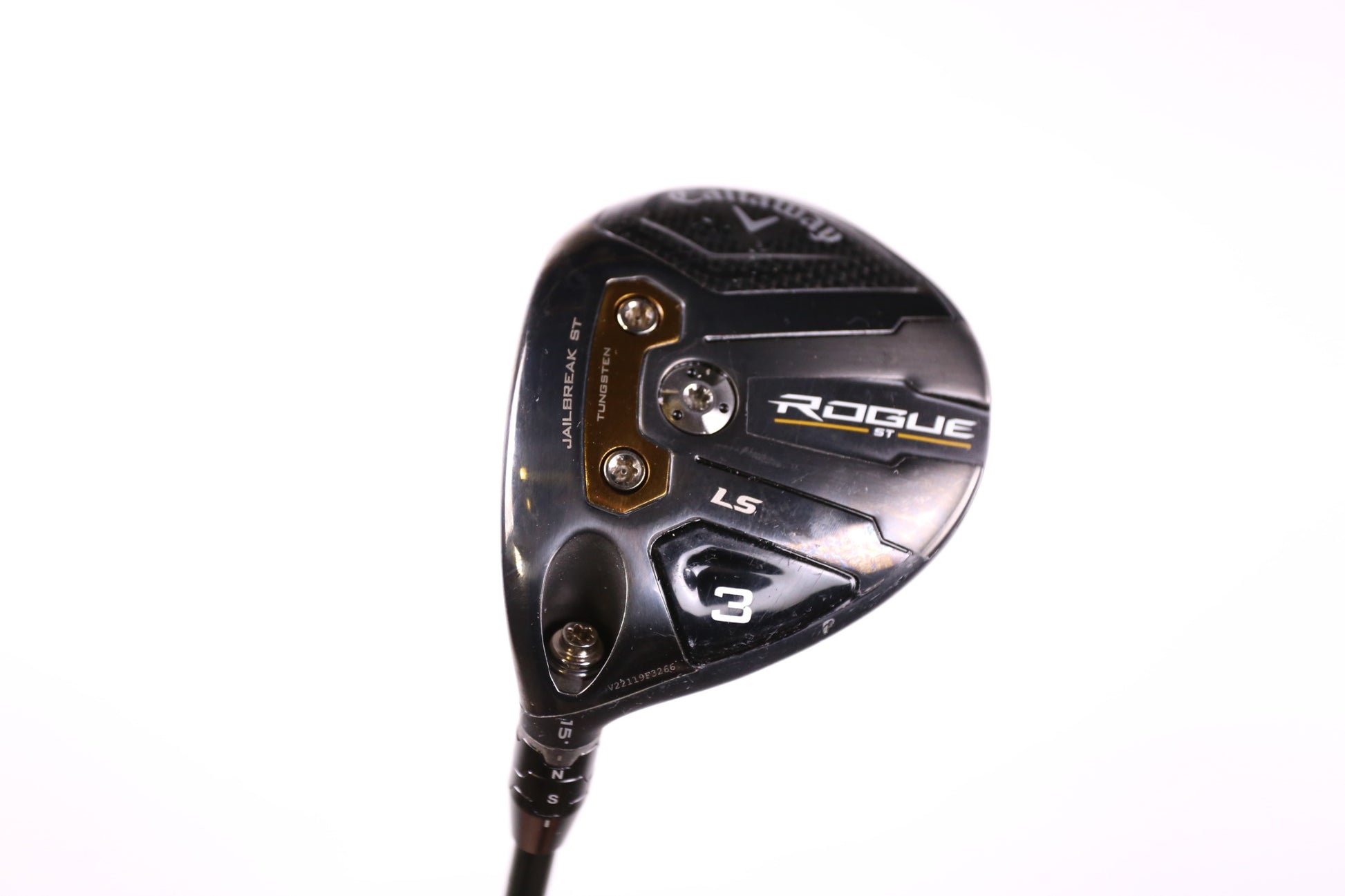 Used Callaway Rogue ST LS 3-Wood - Left-Handed - 15 Degrees - Stiff Flex-Next Round
