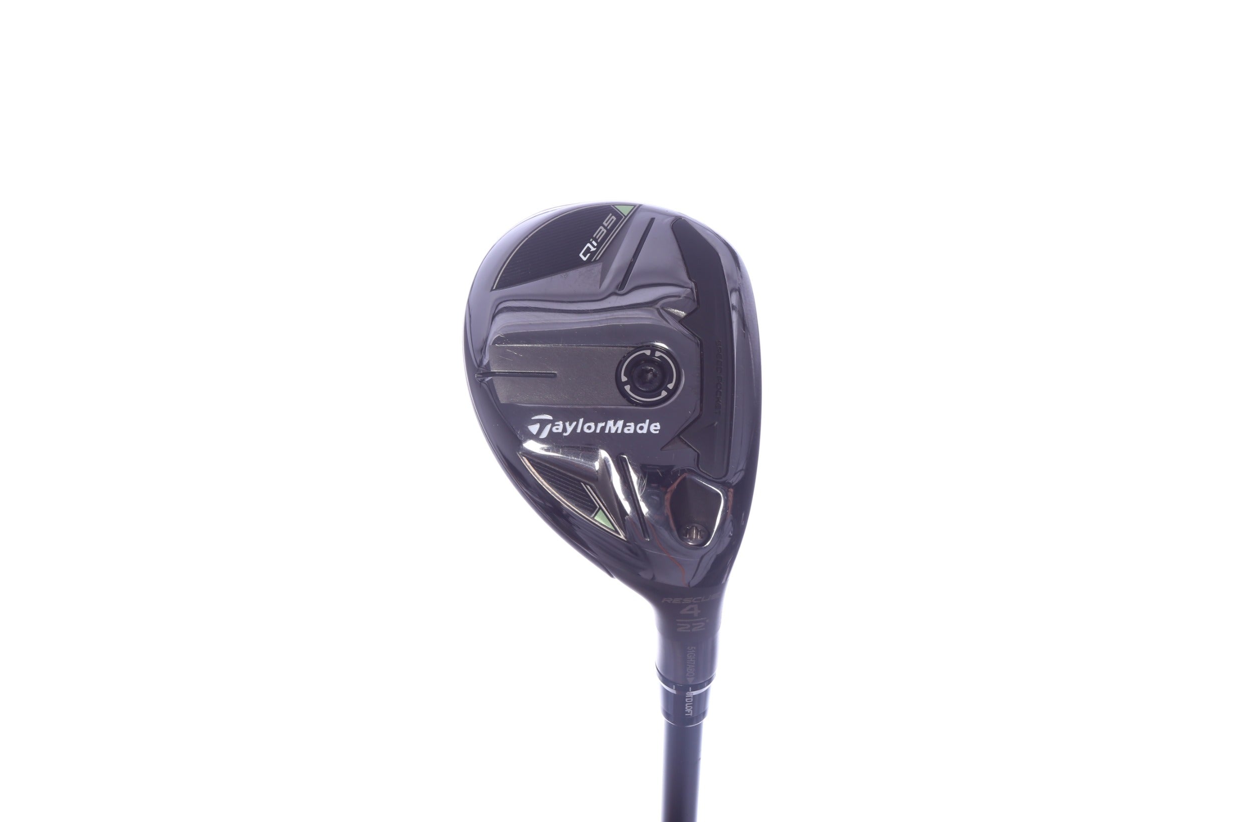 Used TaylorMade Qi35 Rescue 4H Hybrid - Right-Handed - 22 Degrees - Regular Flex-Next Round