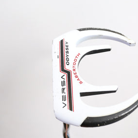 Used Odyssey Versa 90 Sabertooth White Putter - Right-Handed - 35.5 in - Mallet