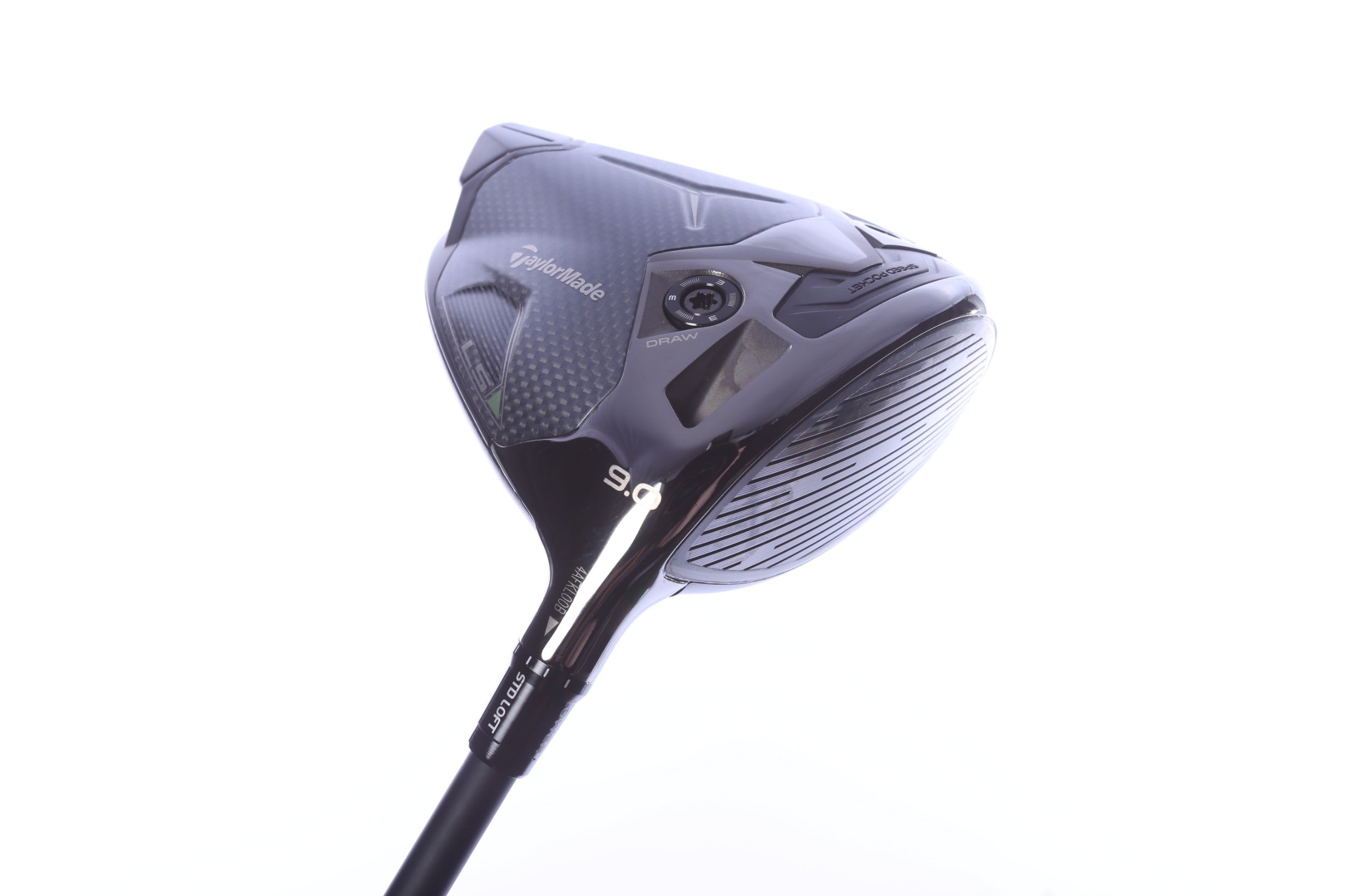 Used TaylorMade Qi35 LS Driver - 9 Degrees - Stiff Flex Mitsubishi Kai'li White - Right-Handed-Next Round